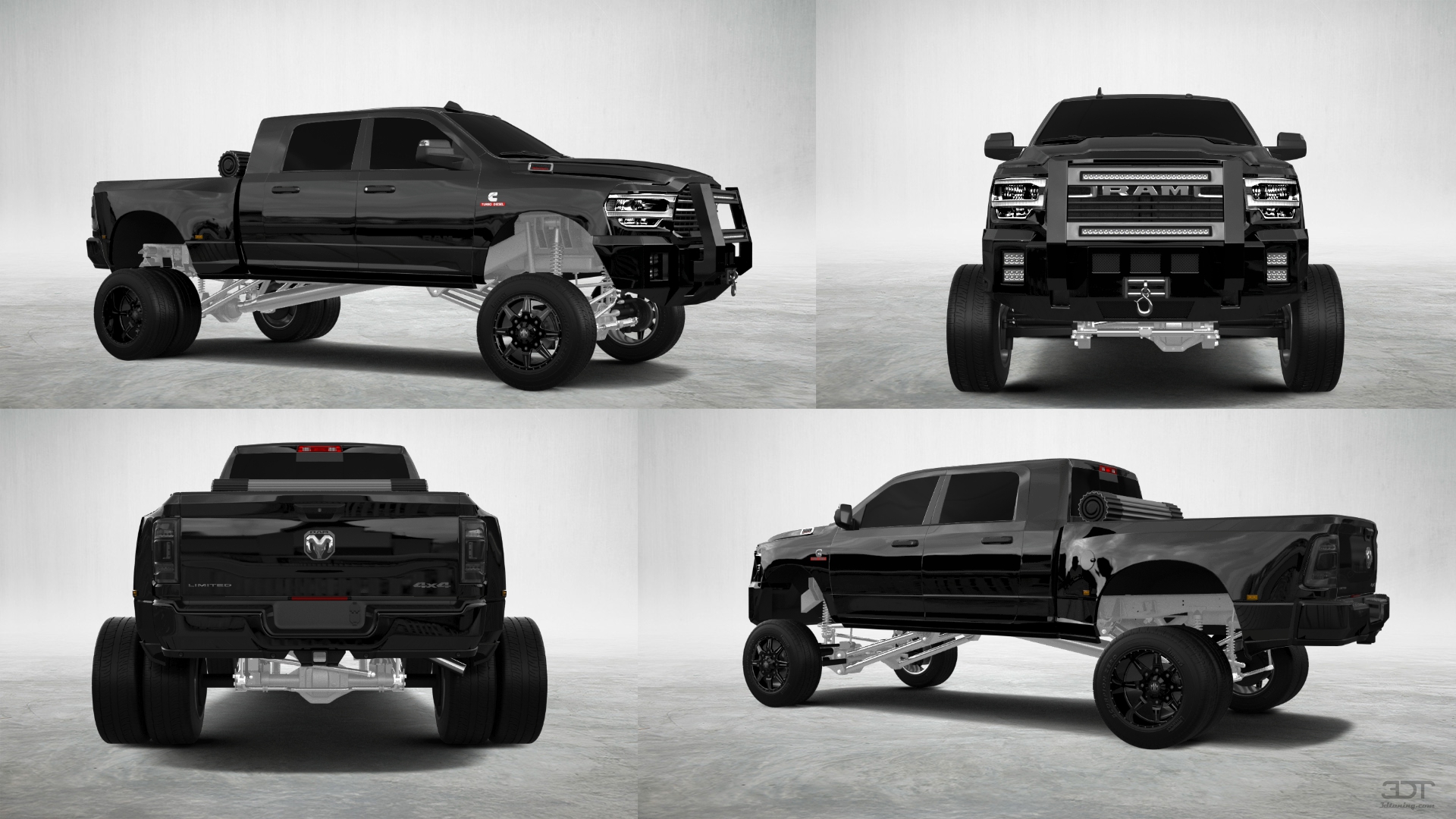 Dodge Ram 3500 4 Door pickup truck 2020