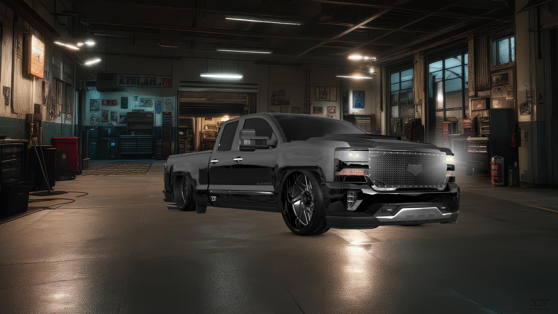 Chevrolet Silverado 1500 6.5 ft box 4 Door pickup truck 2016 tuning