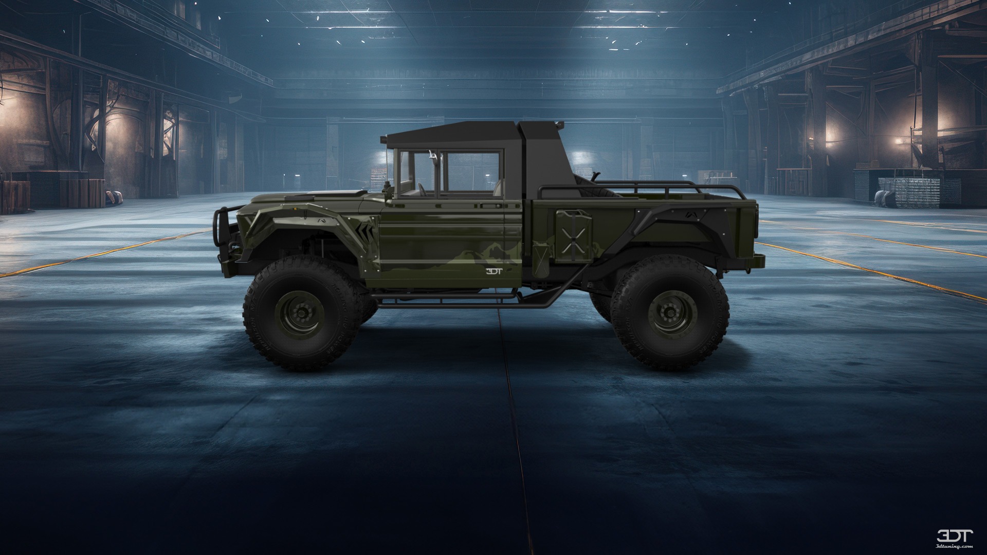 Jeep Kaiser M715 2 Door pickup truck 1968 tuning