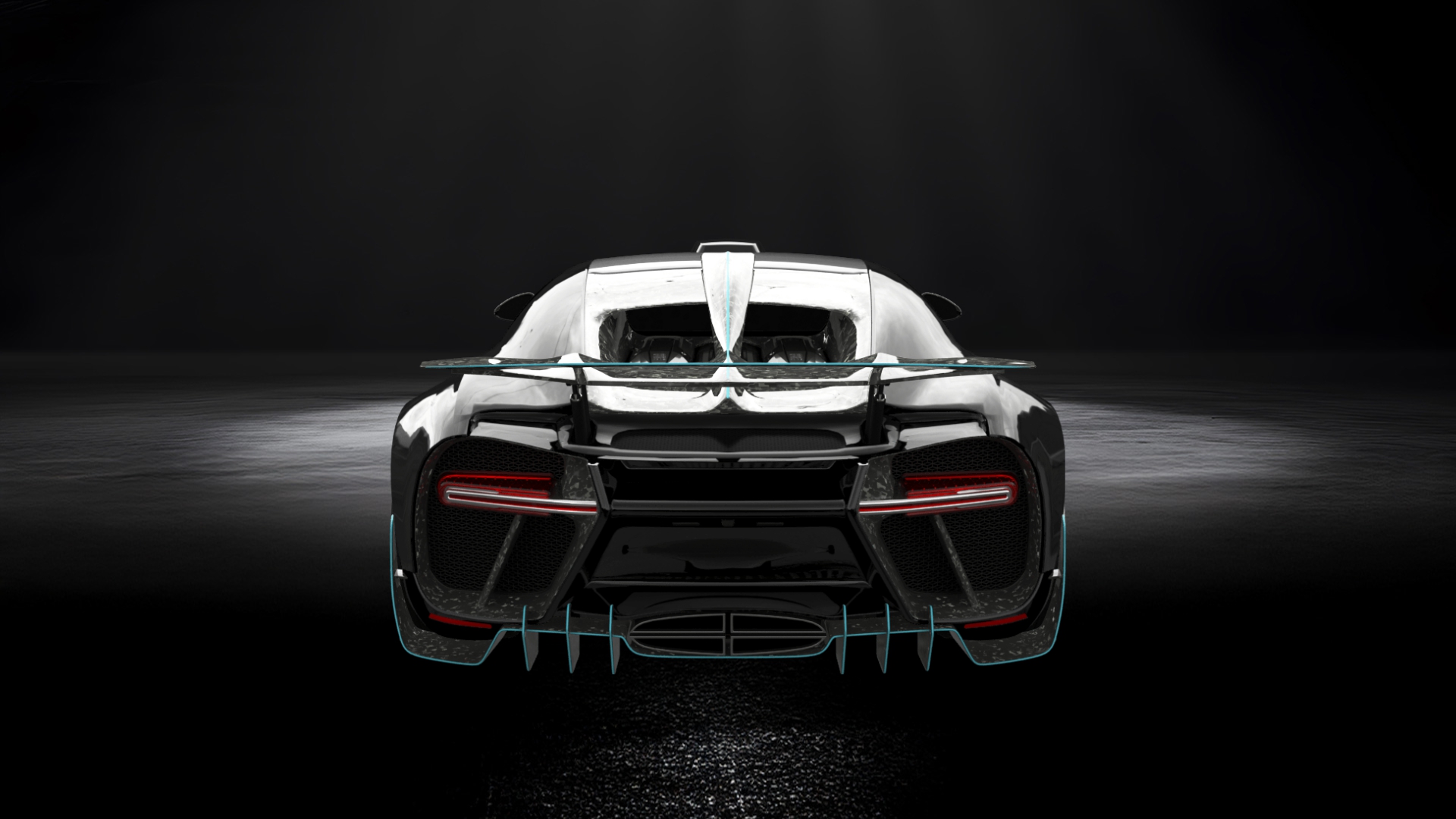 Bugatti Chiron 2 Door Coupe 2016