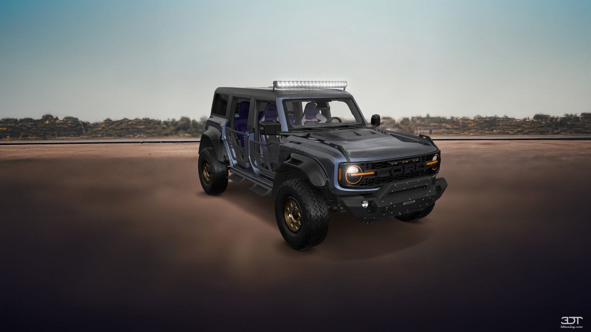 Ford Bronco Raptor 4 Door pickup truck 2022 tuning