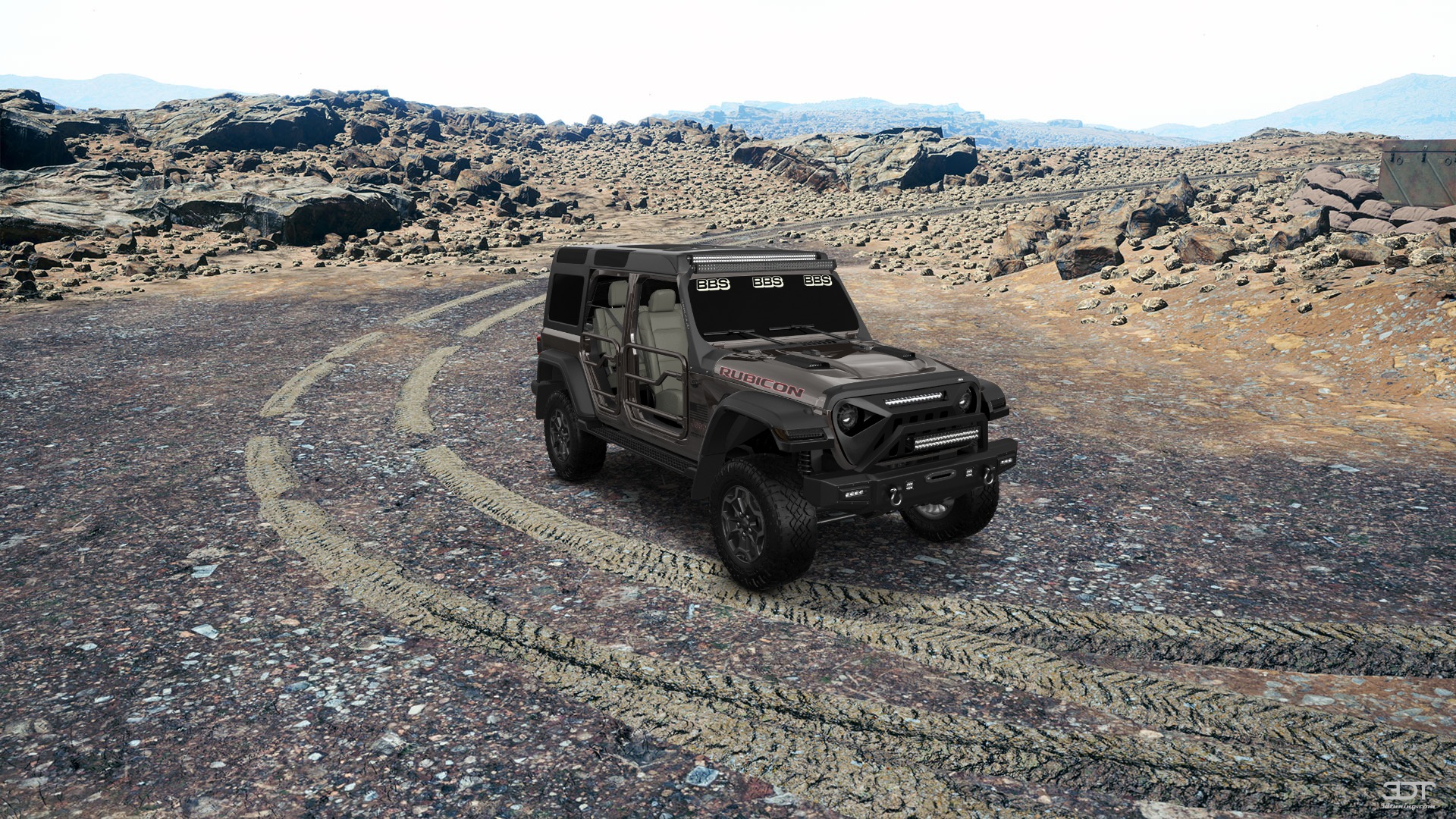 Jeep Wrangler Rubicon JL 4 Door SUV 2017 tuning