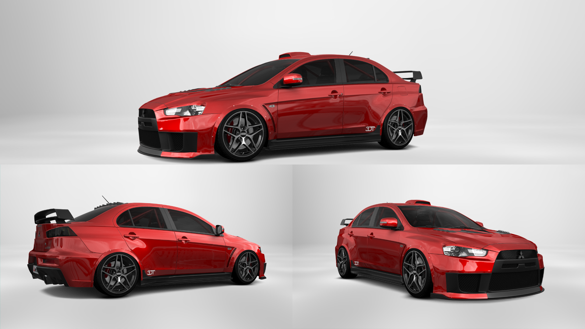 Mitsubishi Lancer Evolution X Sedan 2008