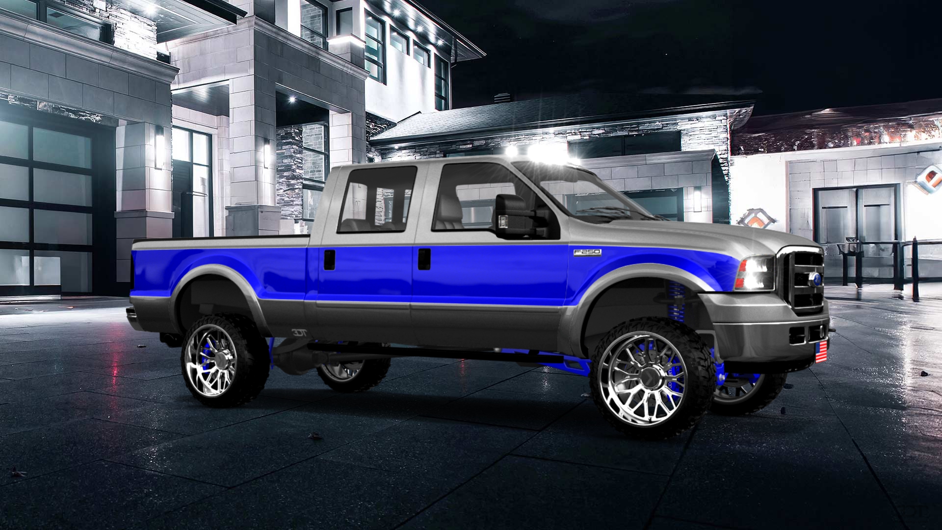 Ford F-250 Crew Cab 4 Door pickup truck 1999