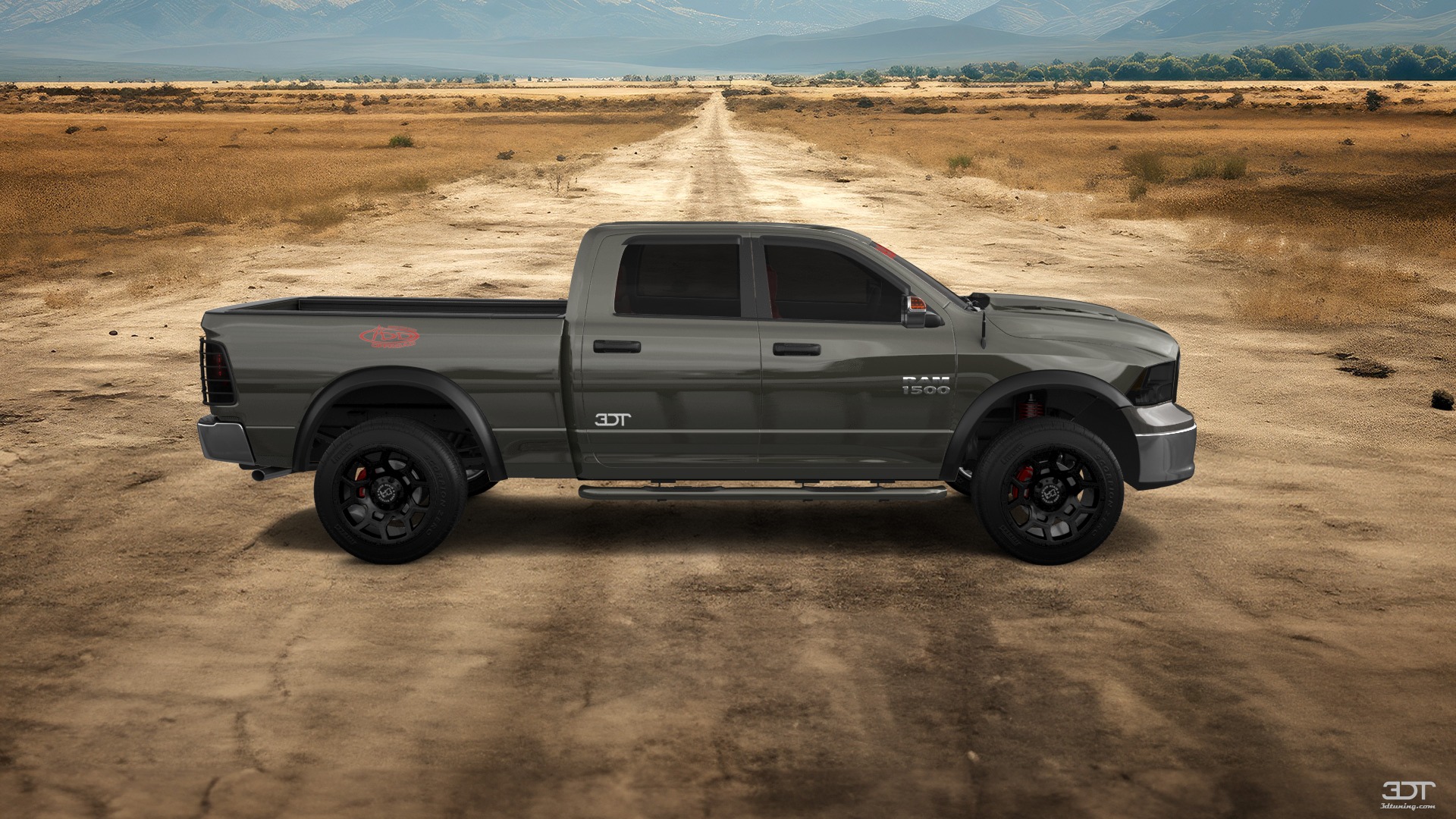 Dodge Ram 1500 Crew Cab 6.4 ft box 4 Door pickup truck 2009
