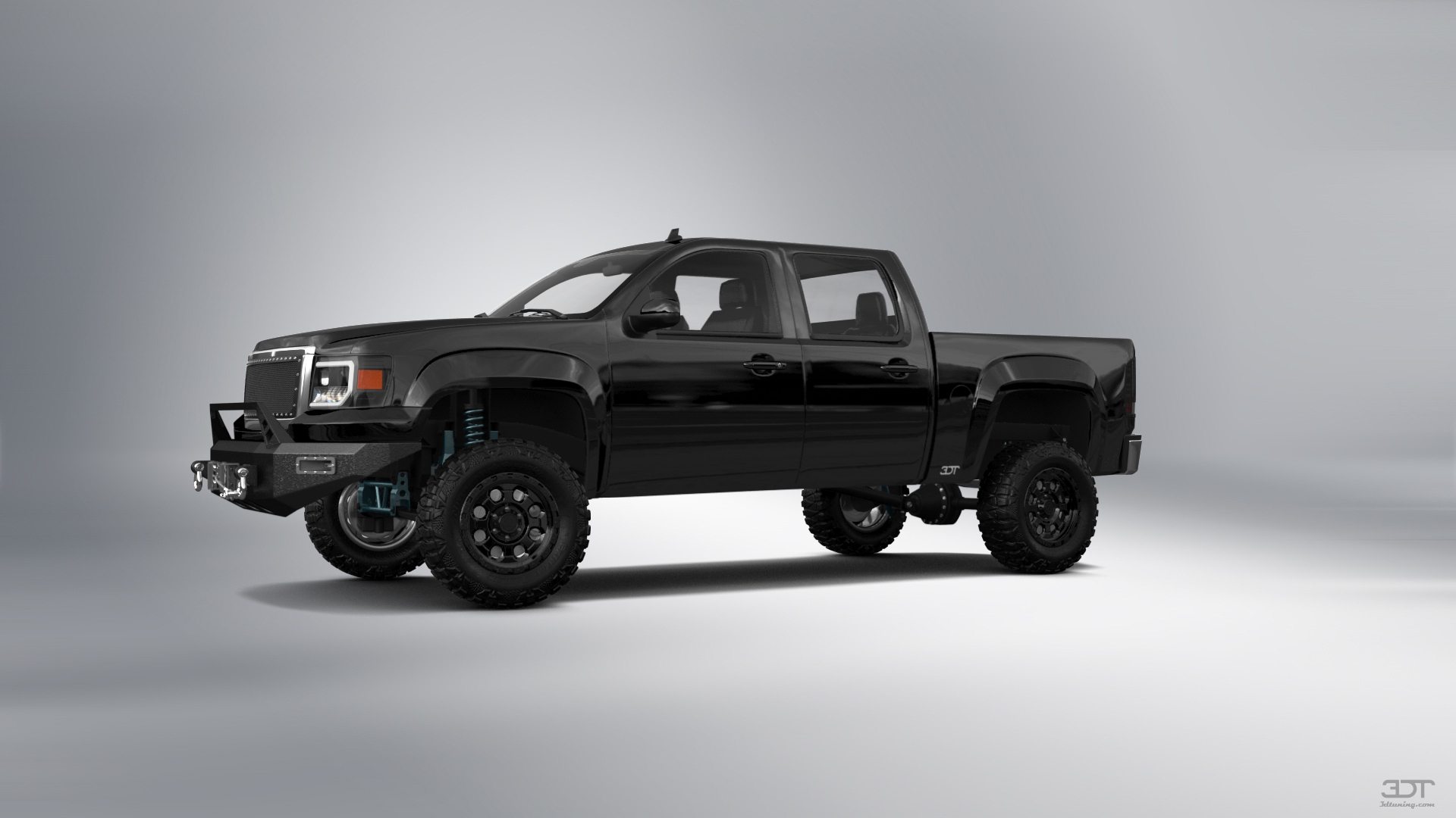 GMC Sierra 1500 Crew Cab 5.8 ft box 4 Door pickup truck 2007 tuning