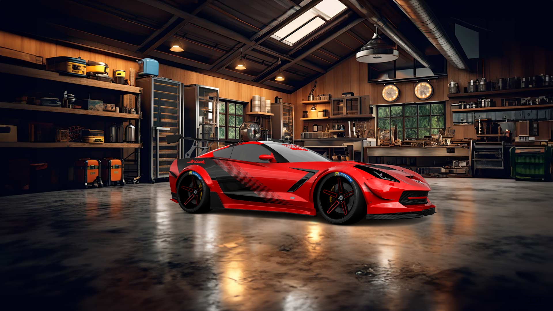 Chevrolet Corvette C7 2 Door Coupe 2015 tuning