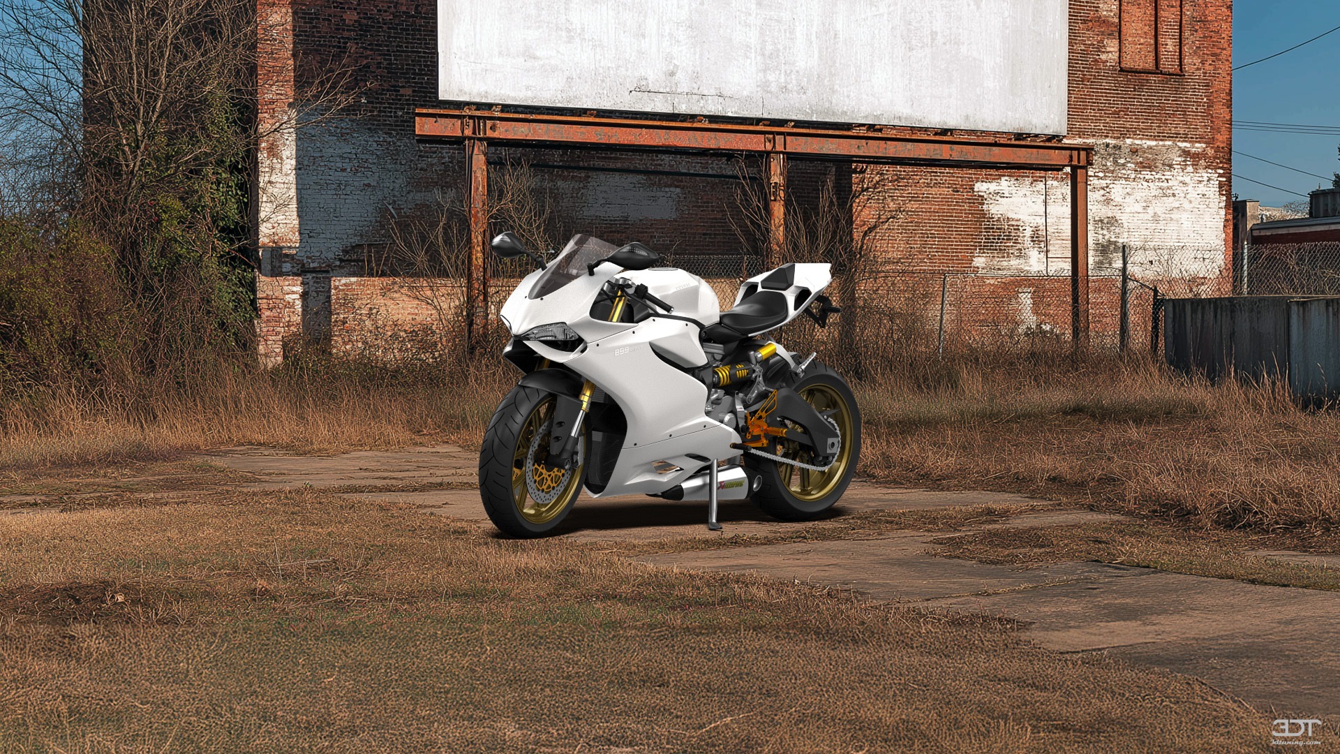Ducati 899 Panigale Sport Bike 2015 tuning