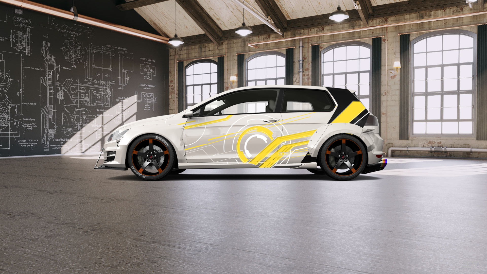 Volkswagen Golf 7 3 Door Hatchback 2013 Imágenes