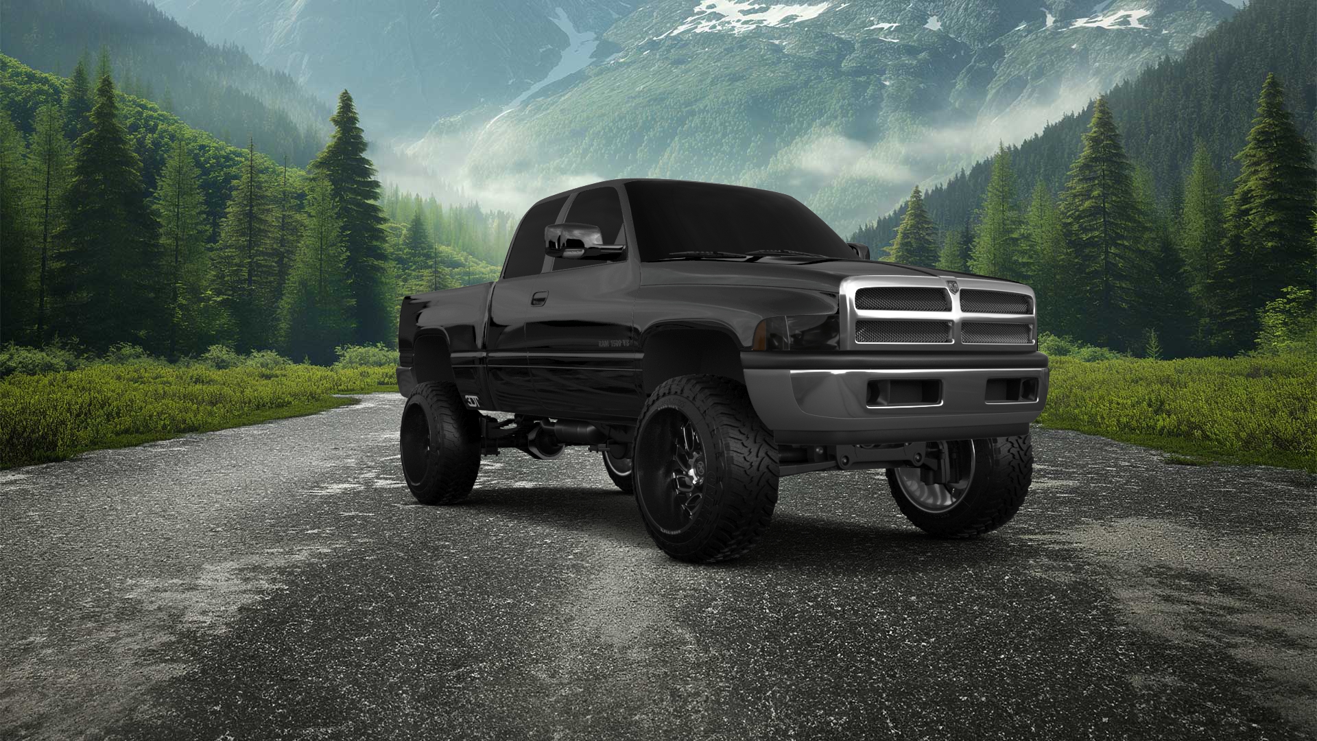 Dodge Ram 1500 Club Cab Pickup Truck 1999 tuning