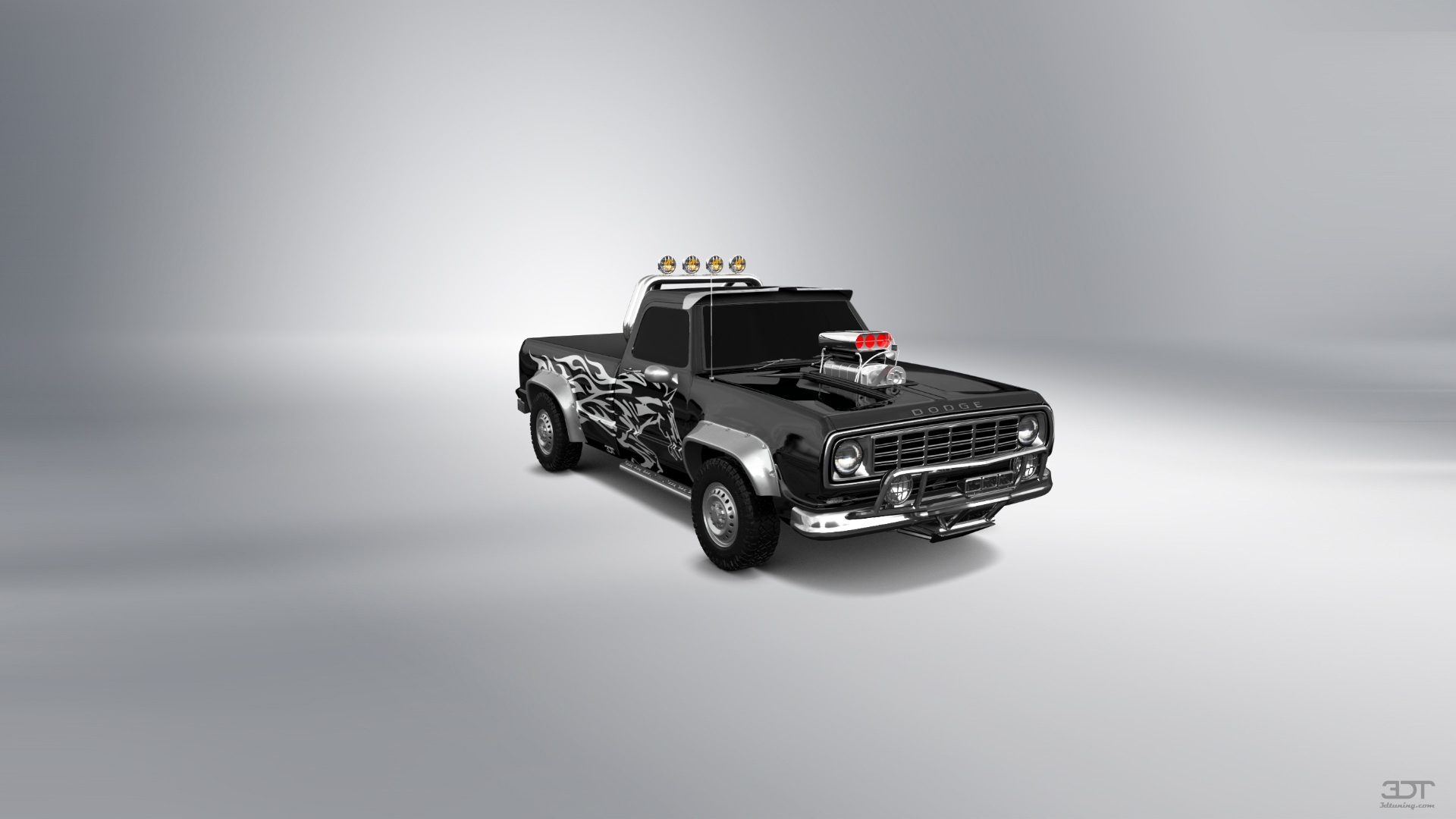 Dodge Power Wagon W200 2 Door pickup truck 1972