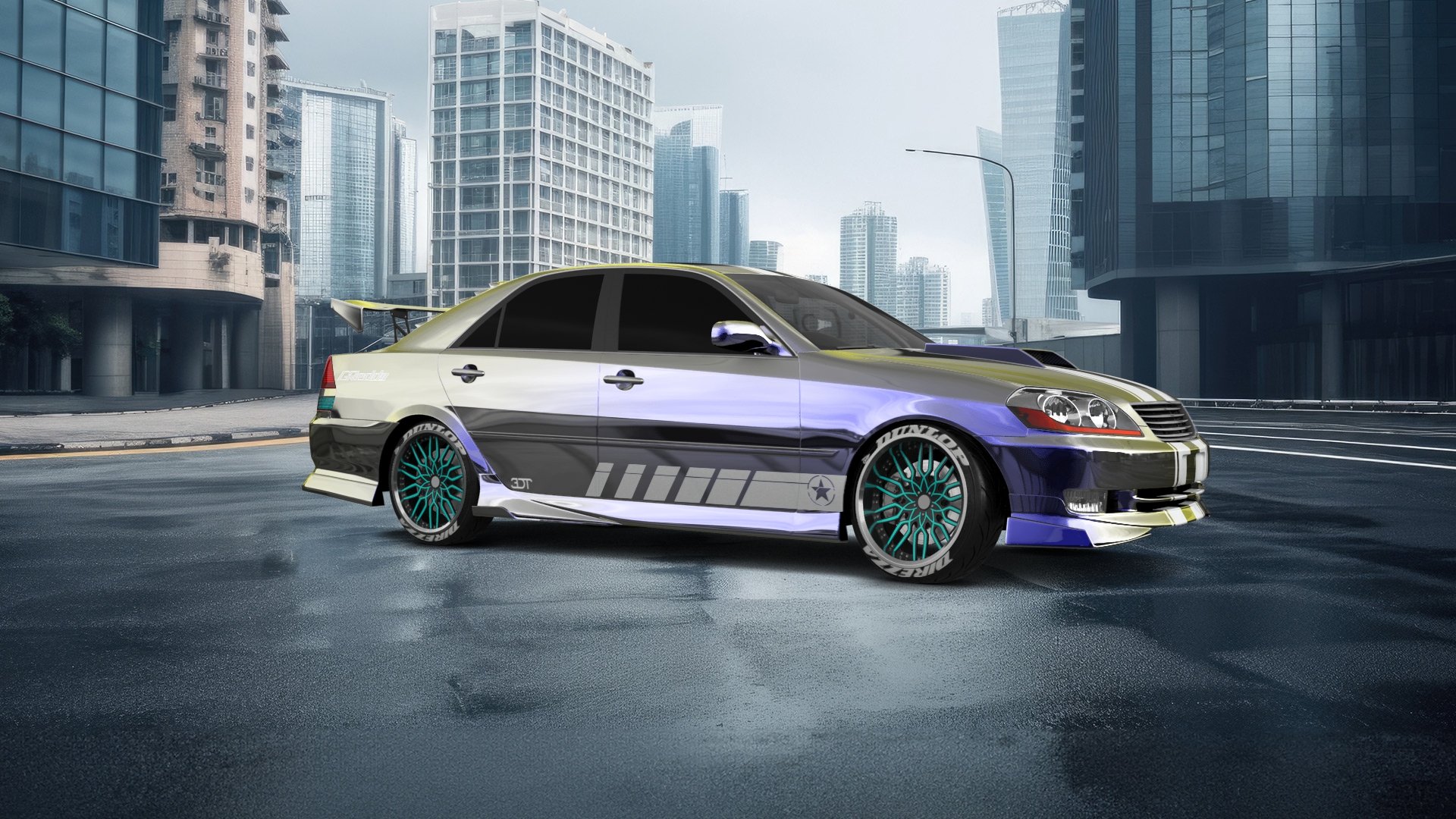 Toyota Mark II 4 Door Saloon 2002 tuning