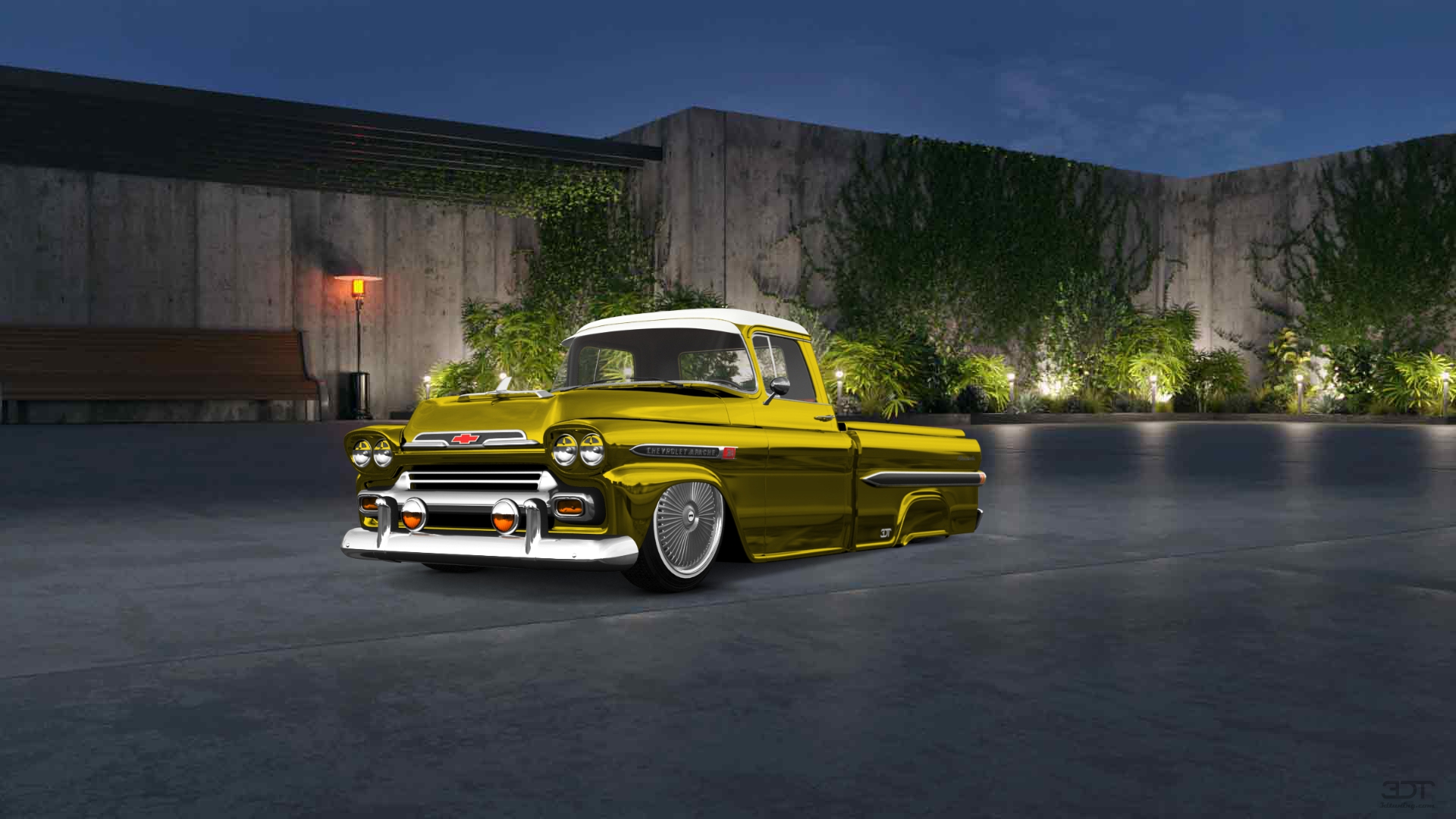 Chevrolet Apache 2 Door pickup truck 1958 tuning