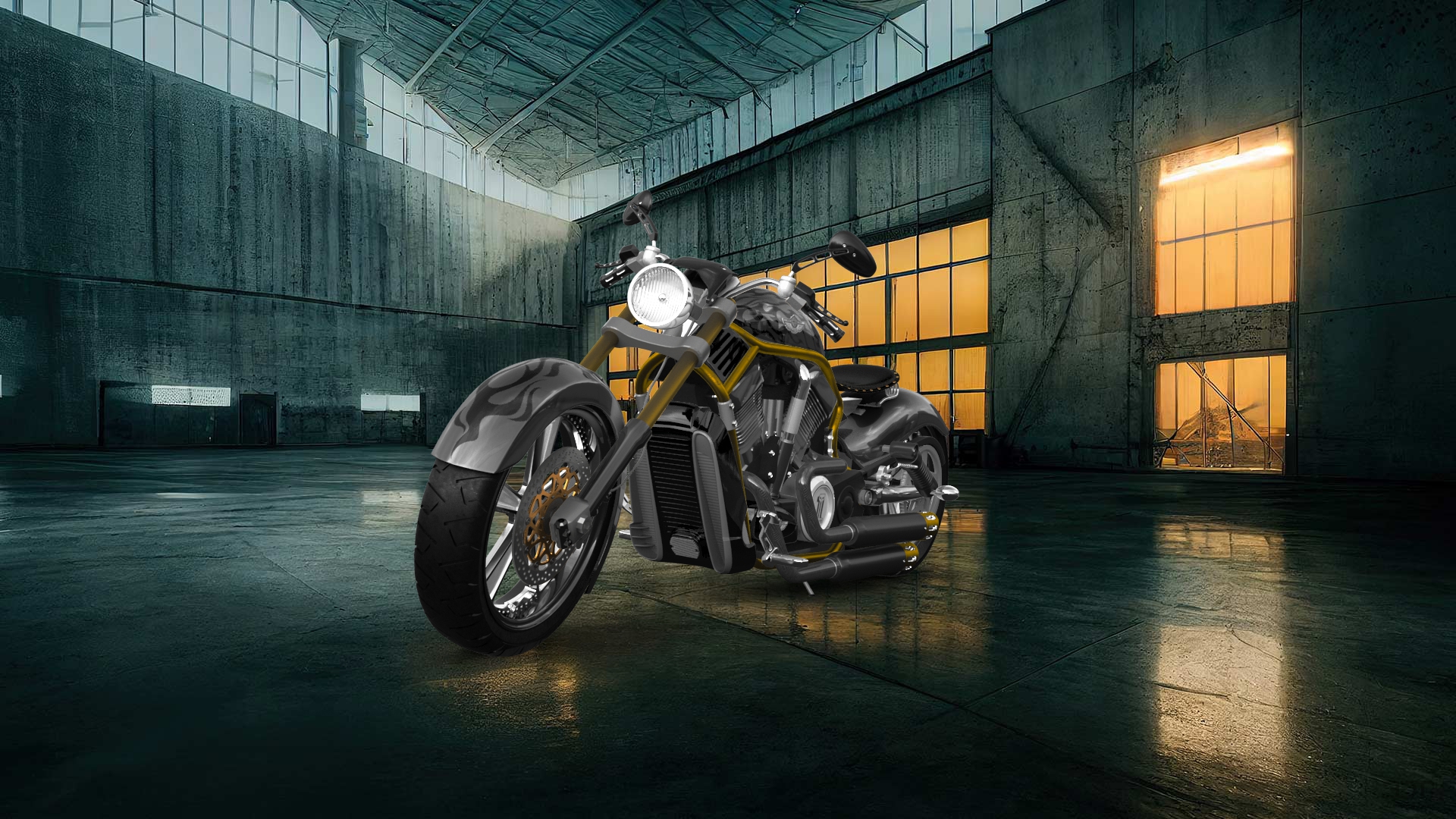 Harley-Davidson Custom Chopper Cruiser 2011 tuning