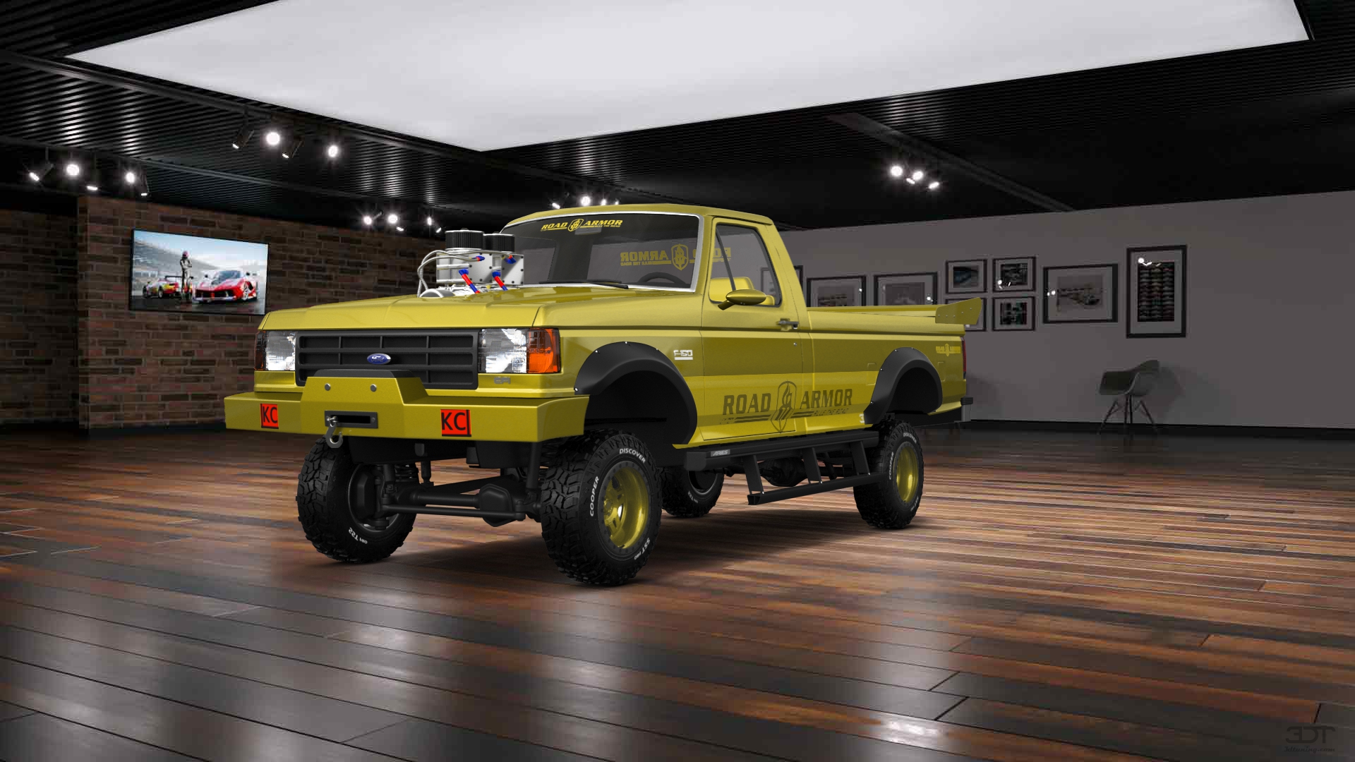 Ford F-150 2 Door pickup truck 1987 tuning