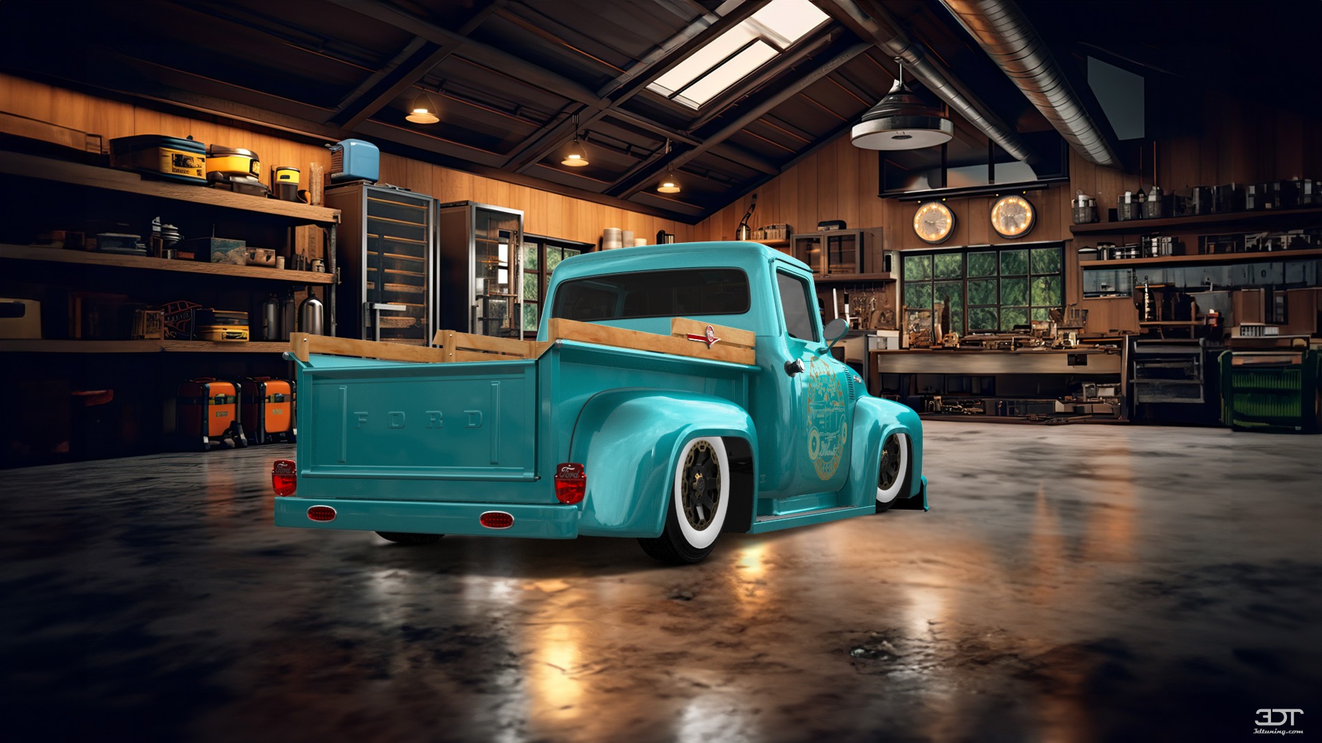 Ford F-100 2 Door truck 1956
