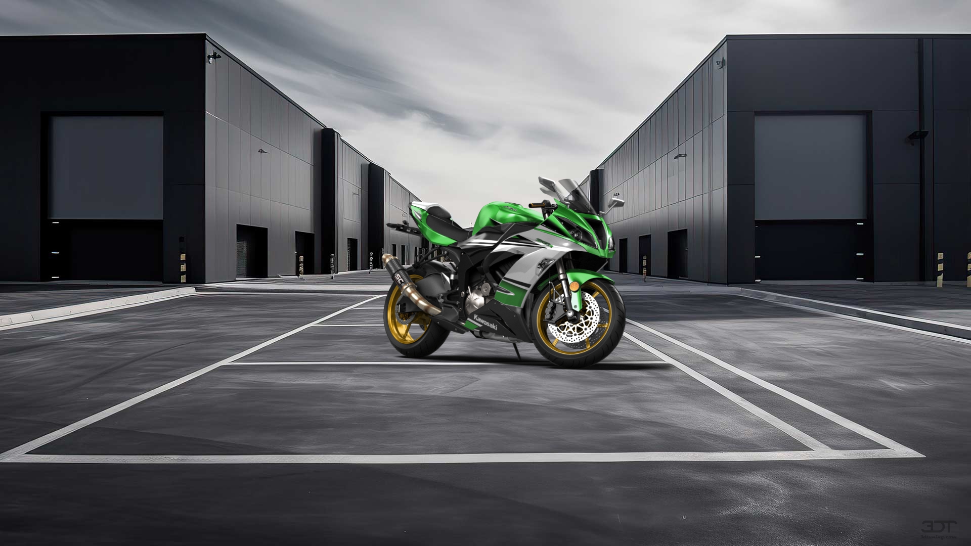 Kawasaki Ninja ZX 6R Sport Bike 2015