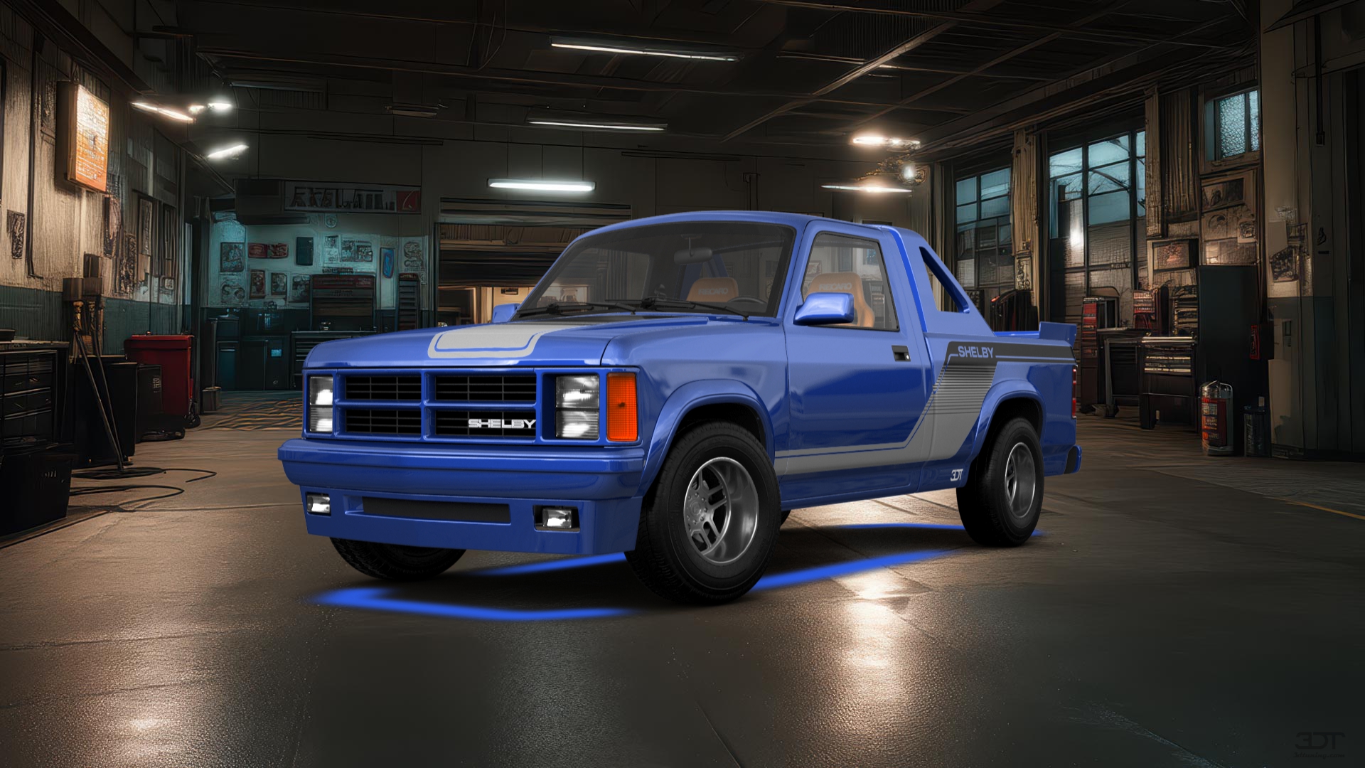 Dodge Dakota Regular Cab 2 Door pickup truck 1987 tuning