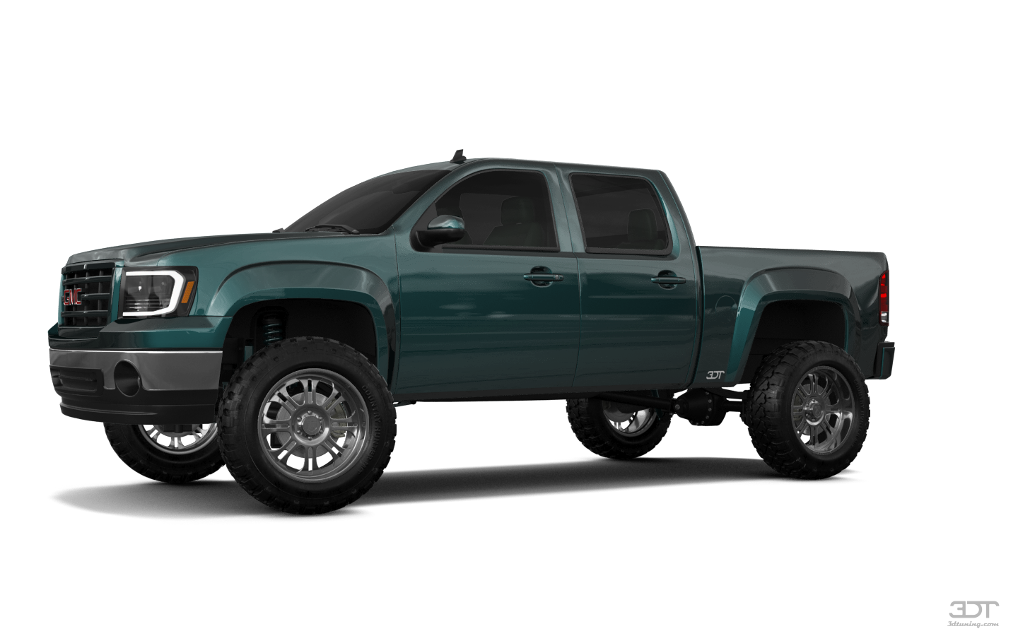Tuning GMC Sierra 1500 Crew Cab 5.8 ft box 4 Door pickup truck 2007