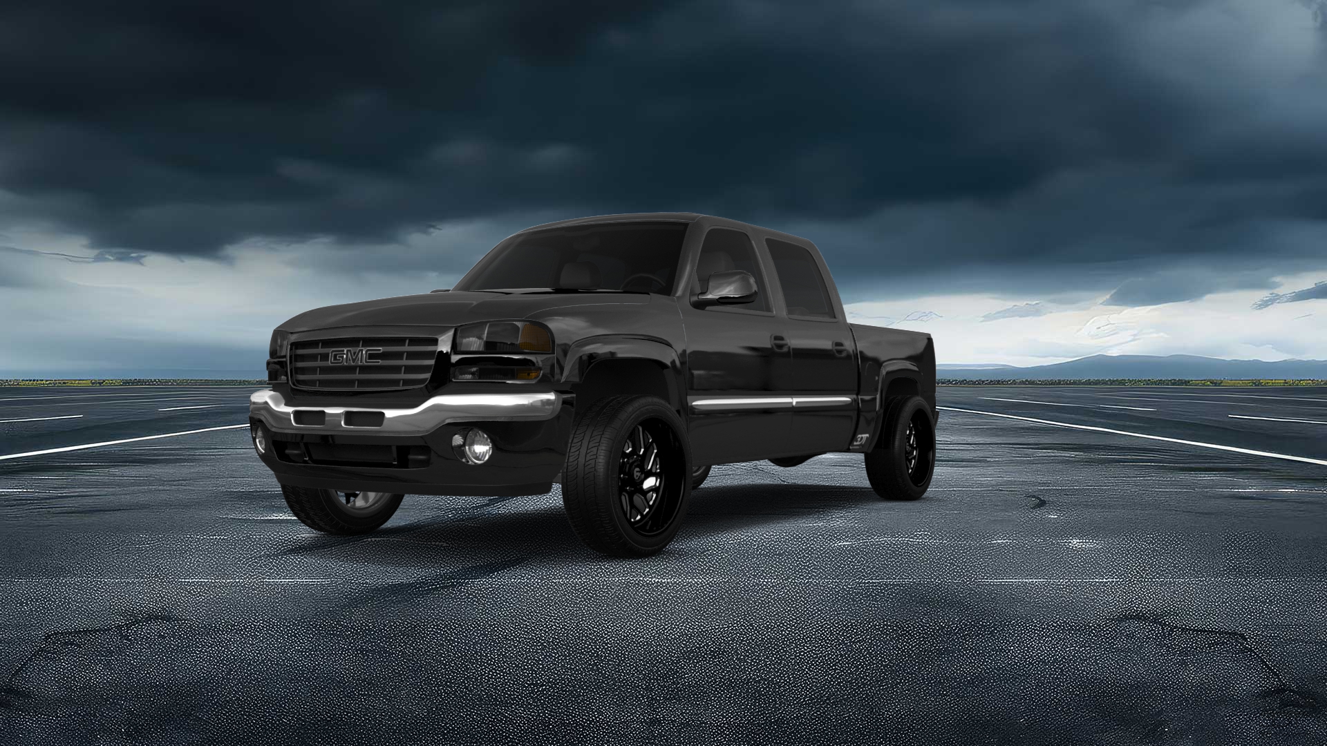 GMC Sierra 1500 Crew Cab Pickup Truck 2000