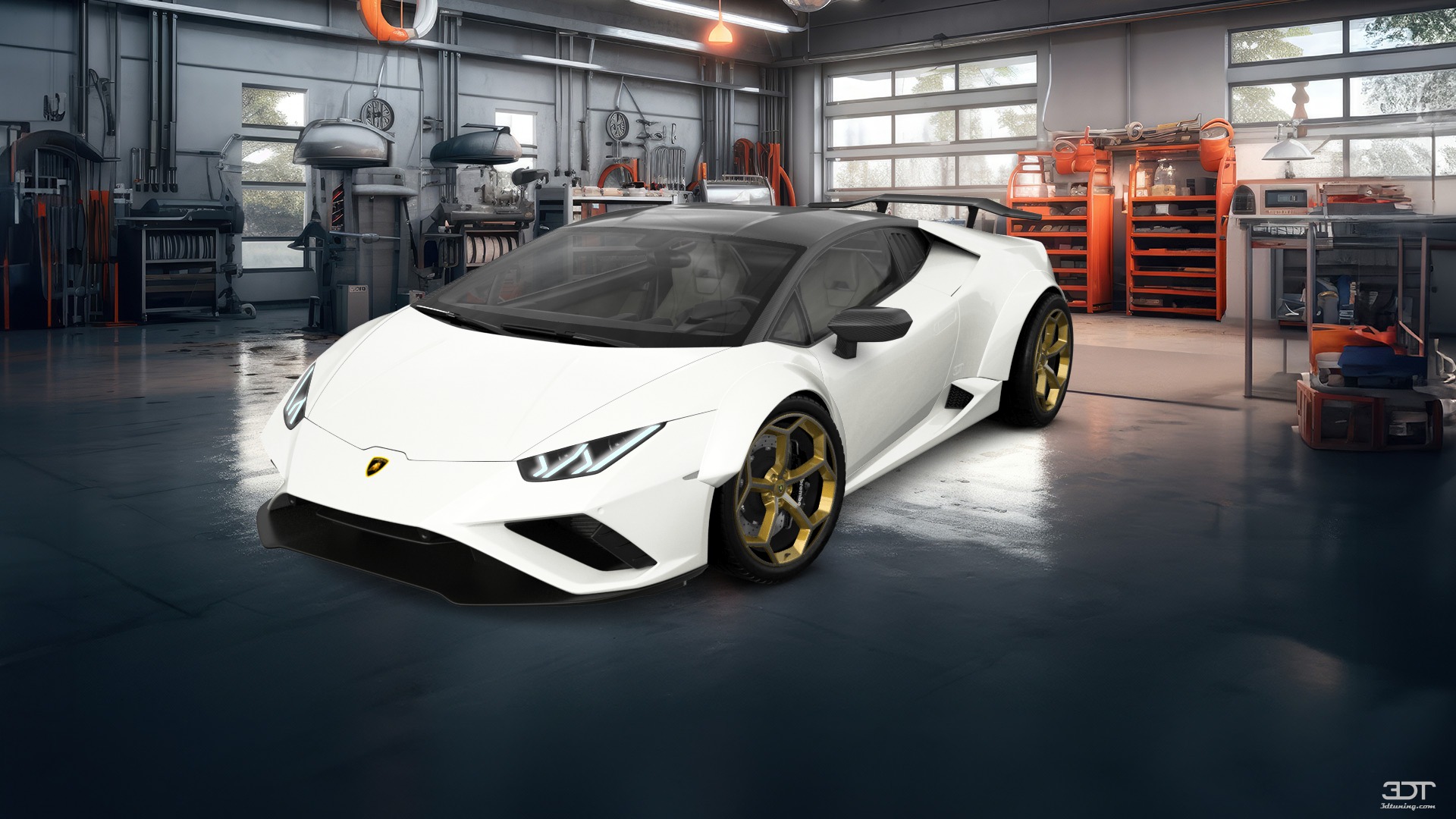 Lamborghini Huracan 2 Door Coupe 2014 tuning