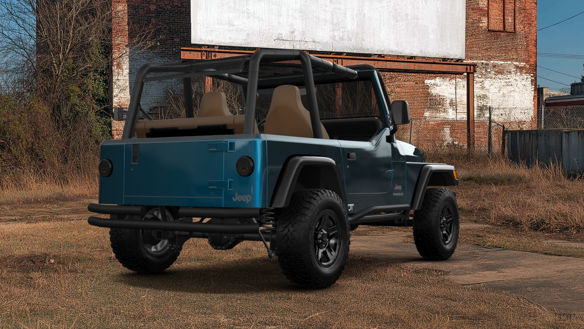 Jeep Wrangler TJ 2 Door SUV 1997 Images