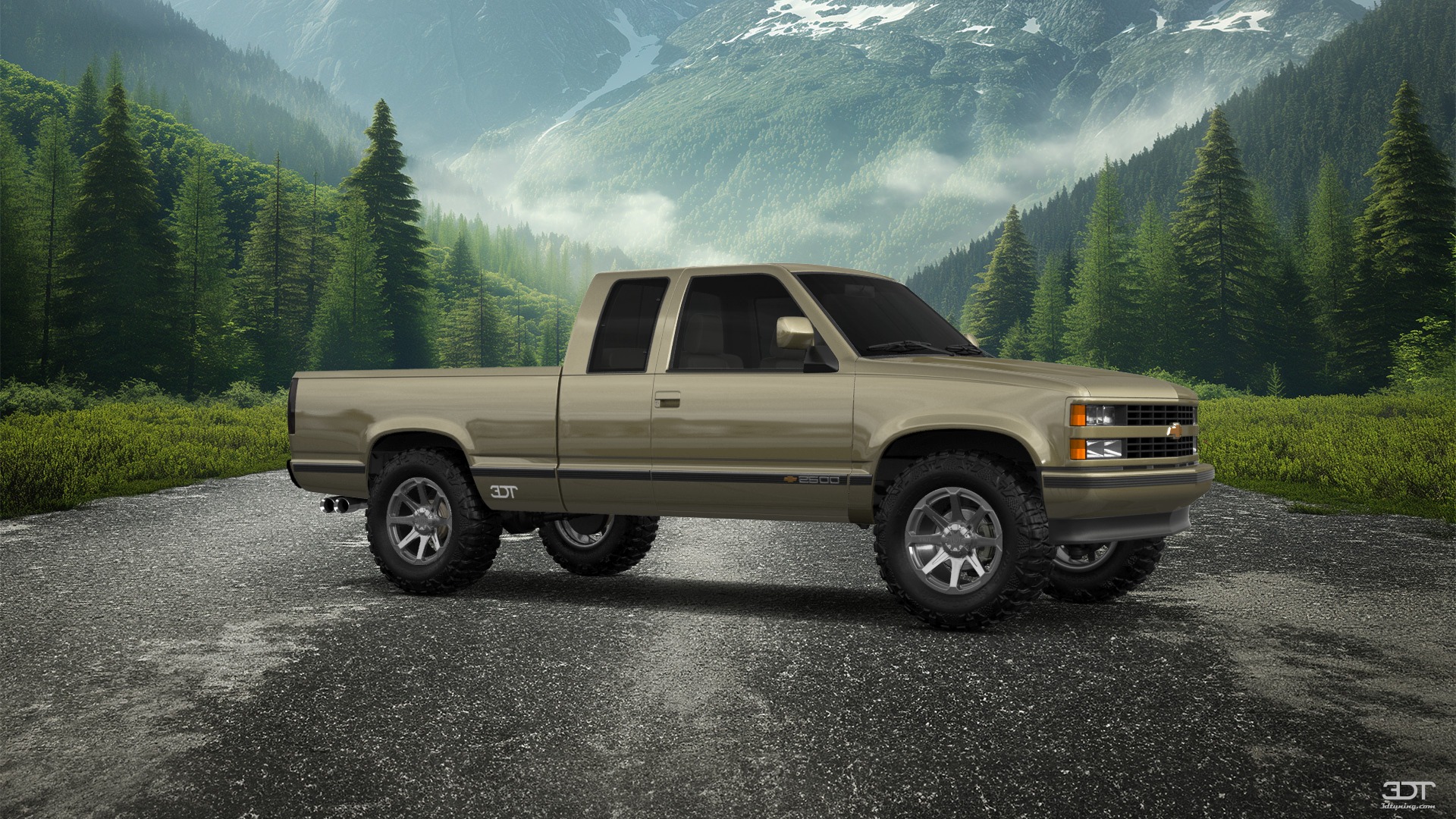 Chevrolet K2500 Extended Cab Pickup 1989