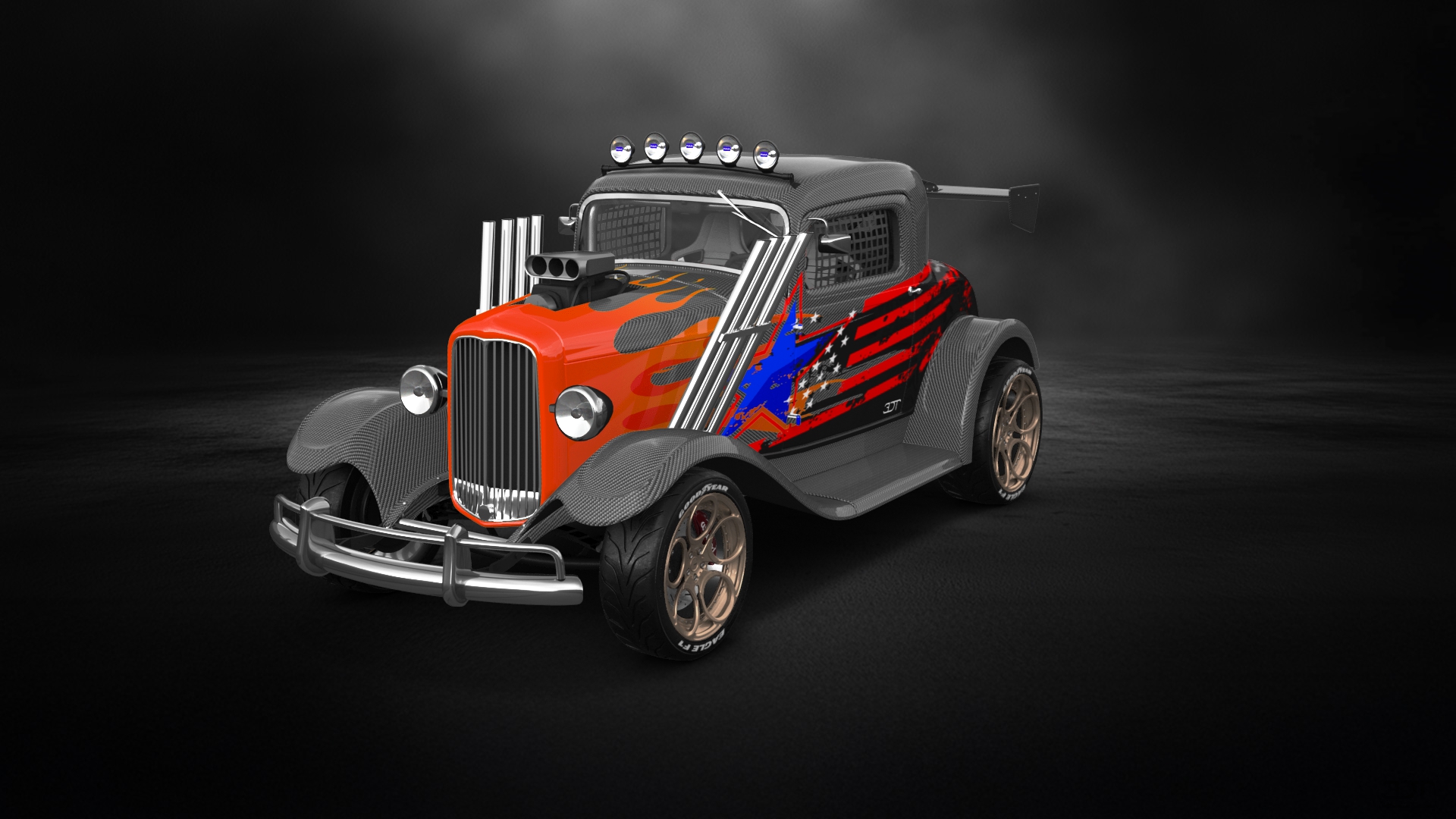 Ford Model B Deluxe 2 Door Coupe 1932 tuning