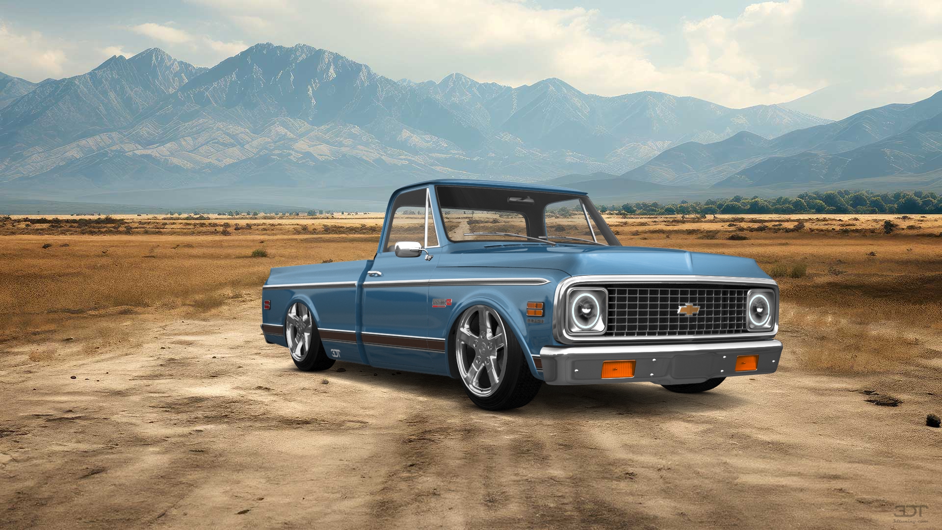 Chevrolet C-10 Cheyenne 2 Door pickup truck 1972 Images