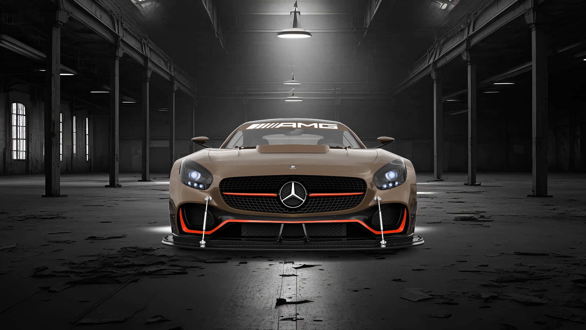 Mercedes AMG GT 2 door fastback coupe 2016