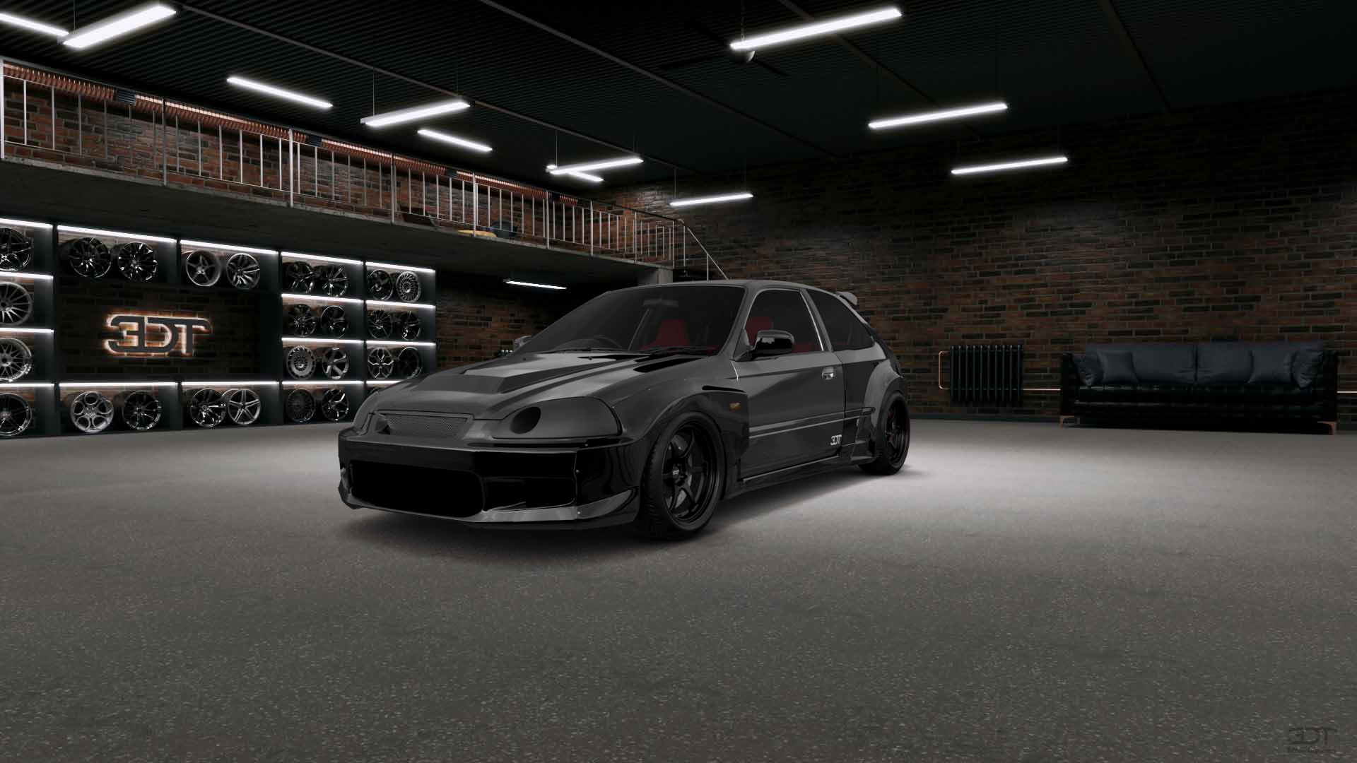 Honda Civic 3 Door Hatchback 1997 tuning