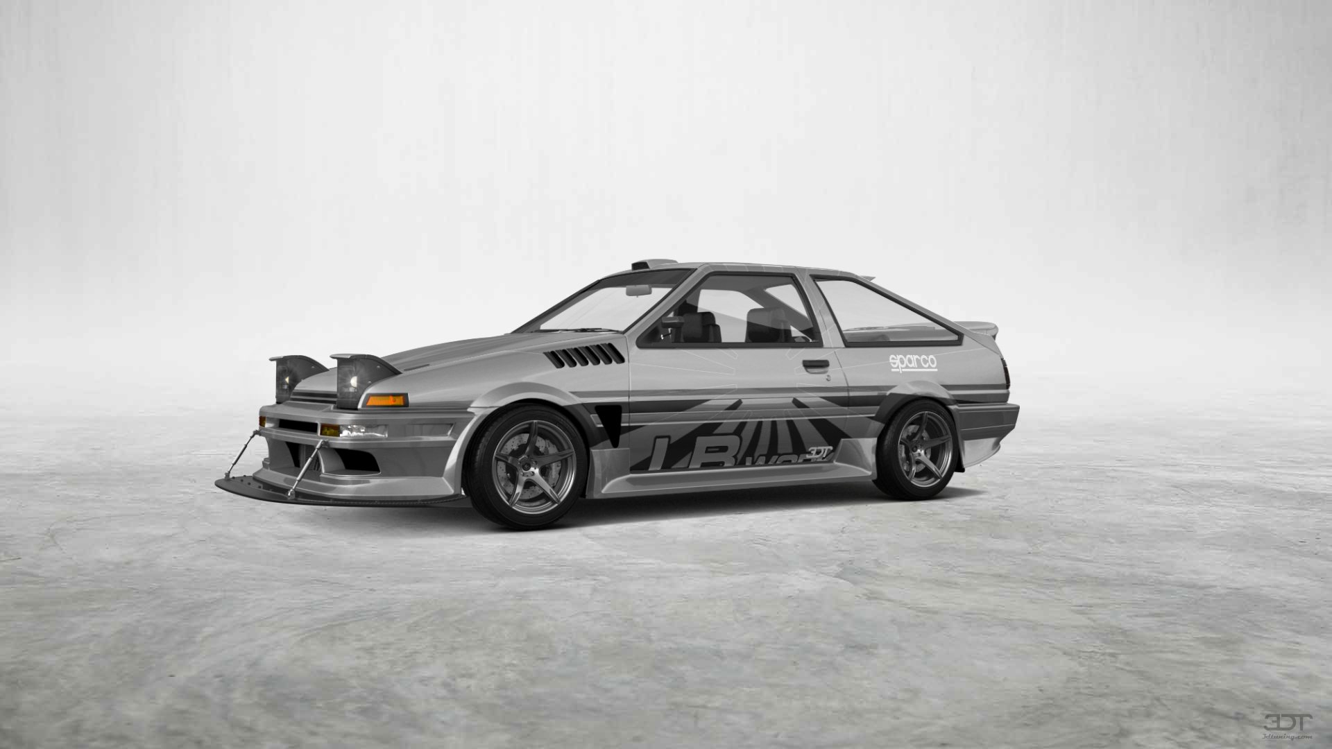 Toyota AE86 3 Door Hatchback 1985 tuning