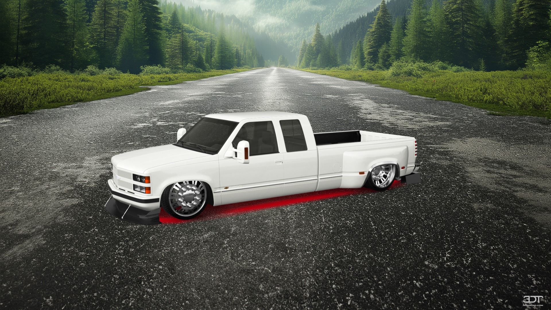Chevrolet K3500 Extended Cab Pickup Truck 1988