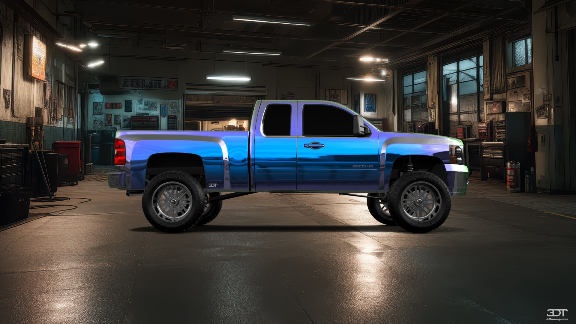 Chevrolet Silverado 2500 HD Extended Cab Pickup Truck 2007 画像