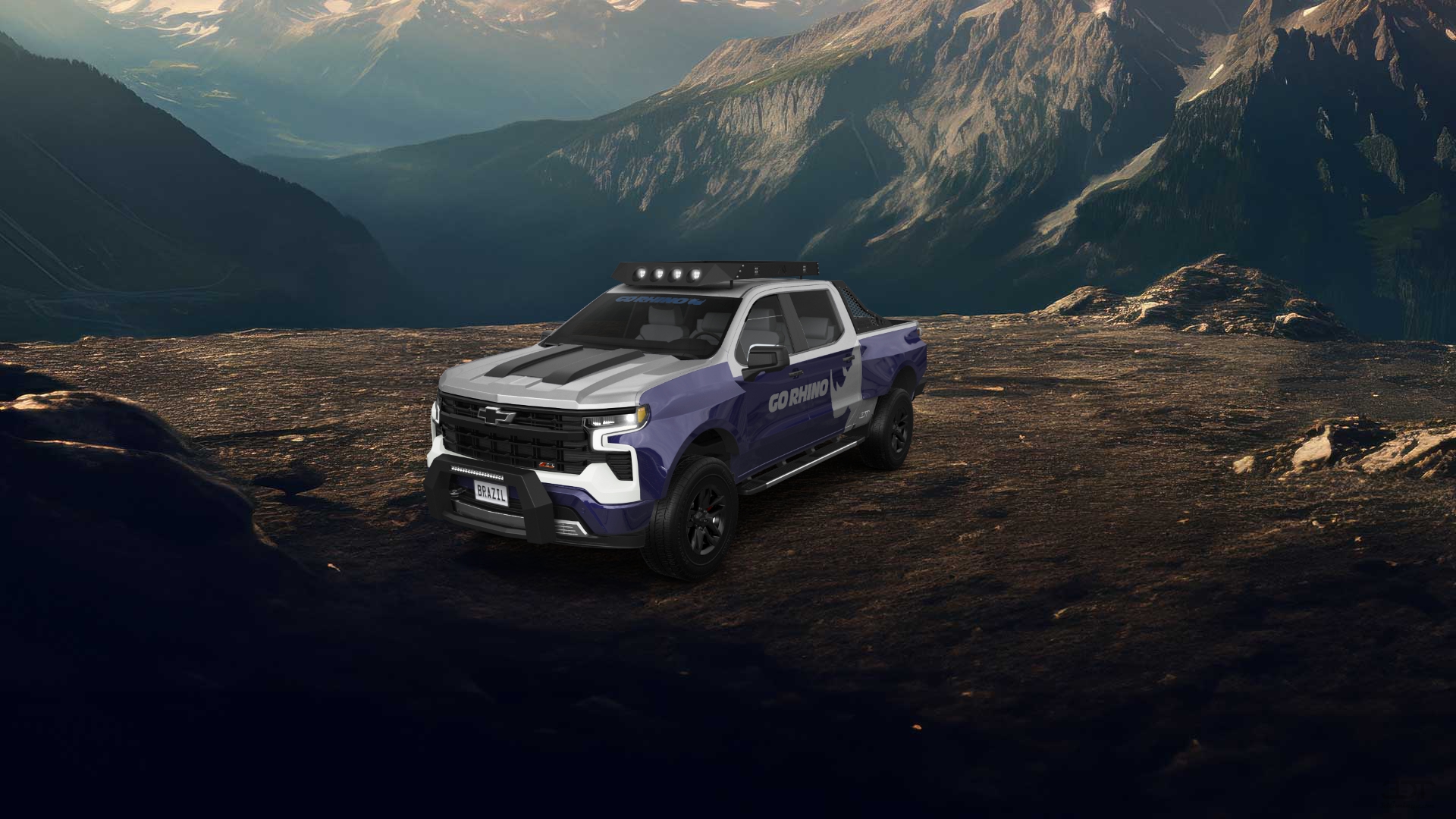 Chevrolet Silverado 1500 Crew Cab 5.8 ft box 4 Door pickup truck 2023 Images