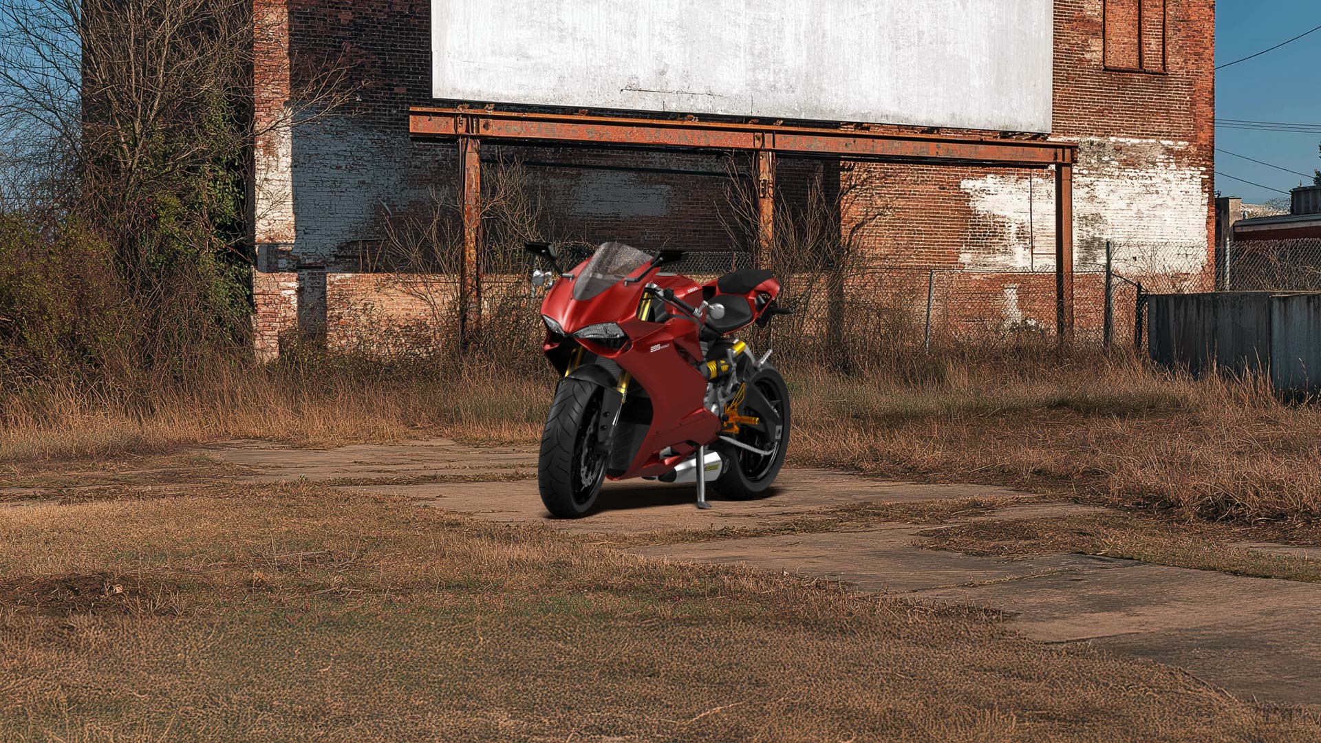 Ducati 899 Panigale Sport Bike 2015 tuning