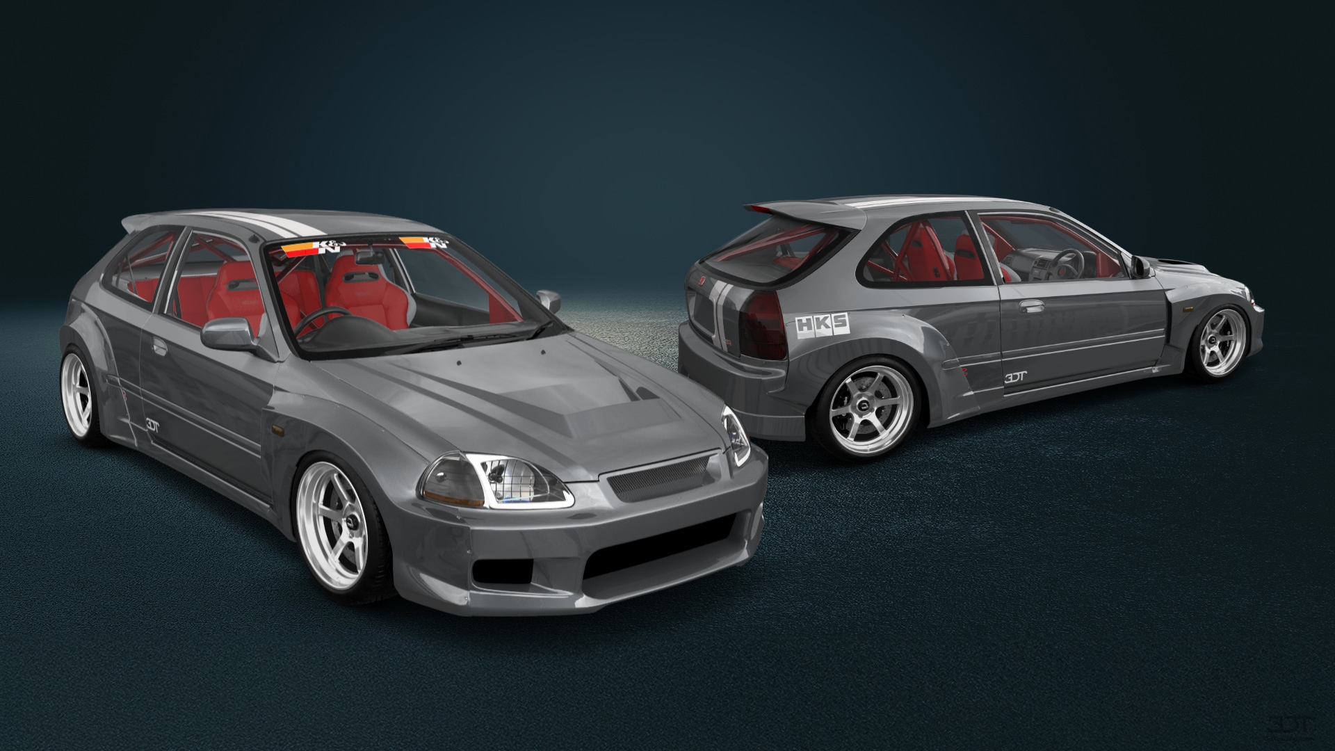 Honda Civic 3 Door Hatchback 1997 tuning