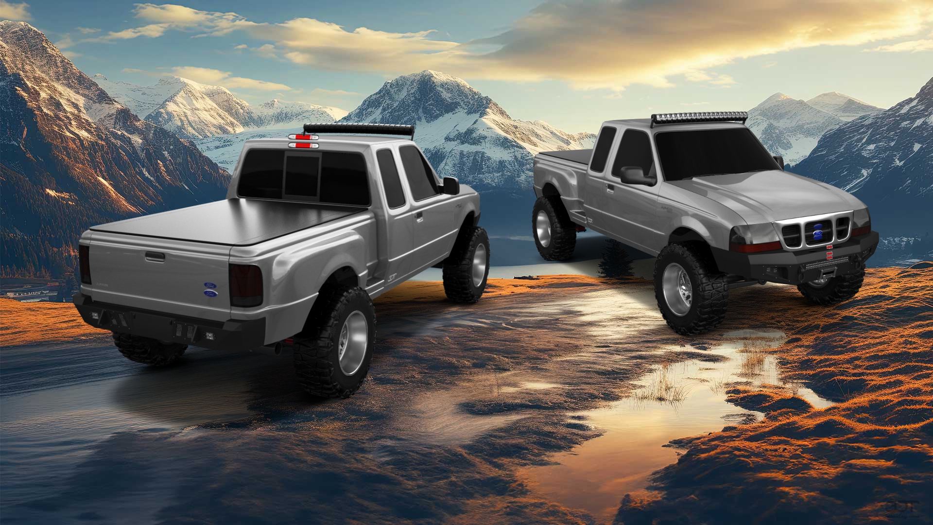 Ford Ranger Flareside 2 Door pickup truck 1998 tuning