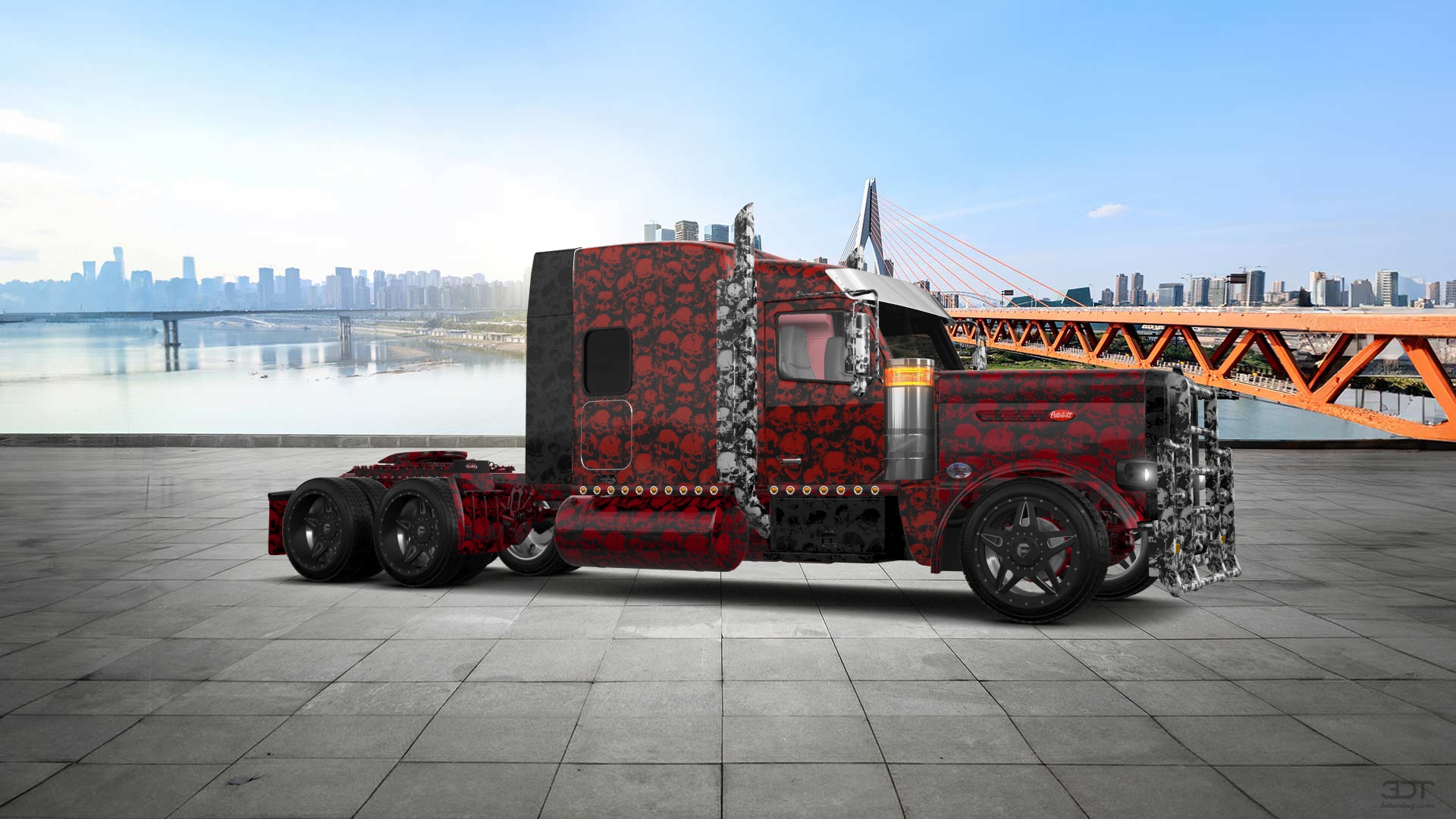 Peterbilt 589 Sleeper Cab Truck 2024 tuning