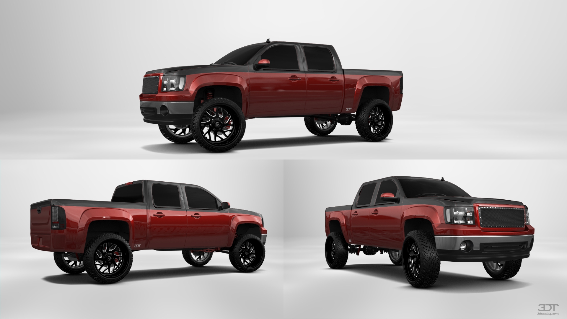 GMC Sierra 1500 Crew Cab 5.8 ft box 4 Door pickup truck 2007