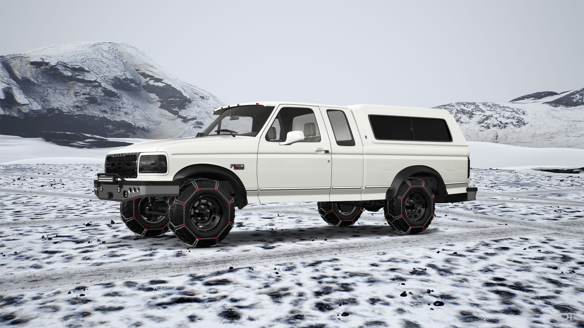 Ford F-150 SuperCab 2 Door pickup truck 1993 tuning