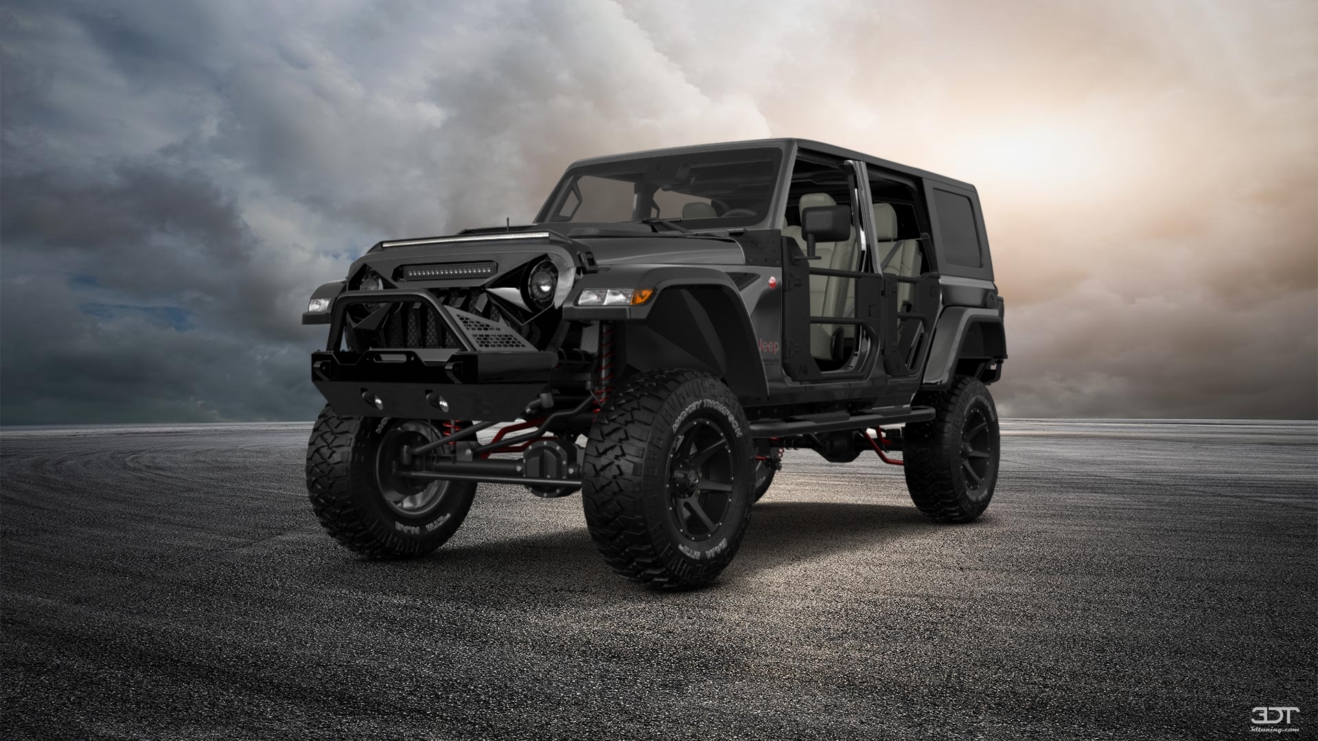 Jeep Wrangler Rubicon JL 4 Door SUV 2017 tuning