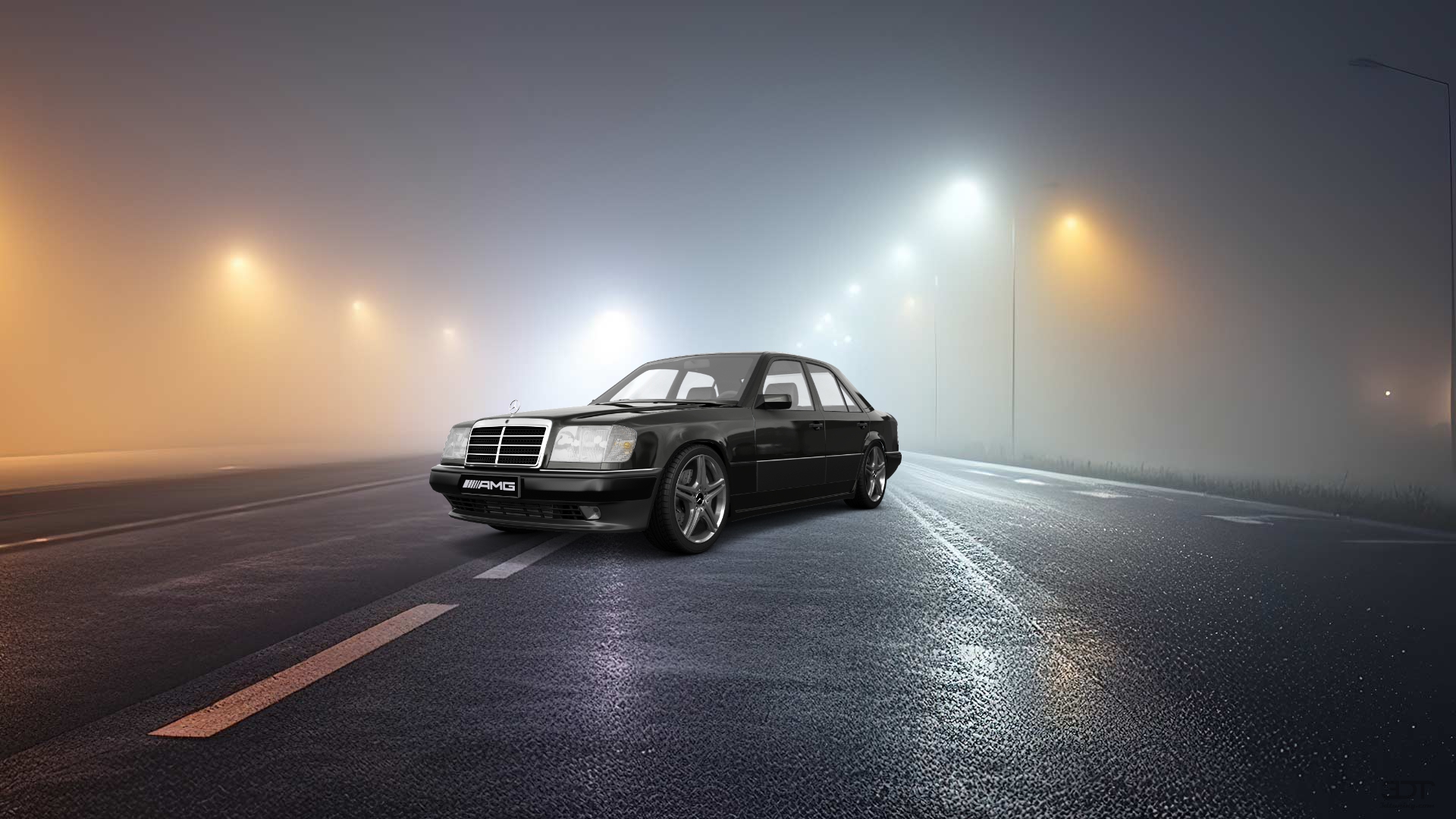 Mercedes E-Class Sedan 1984 tuning
