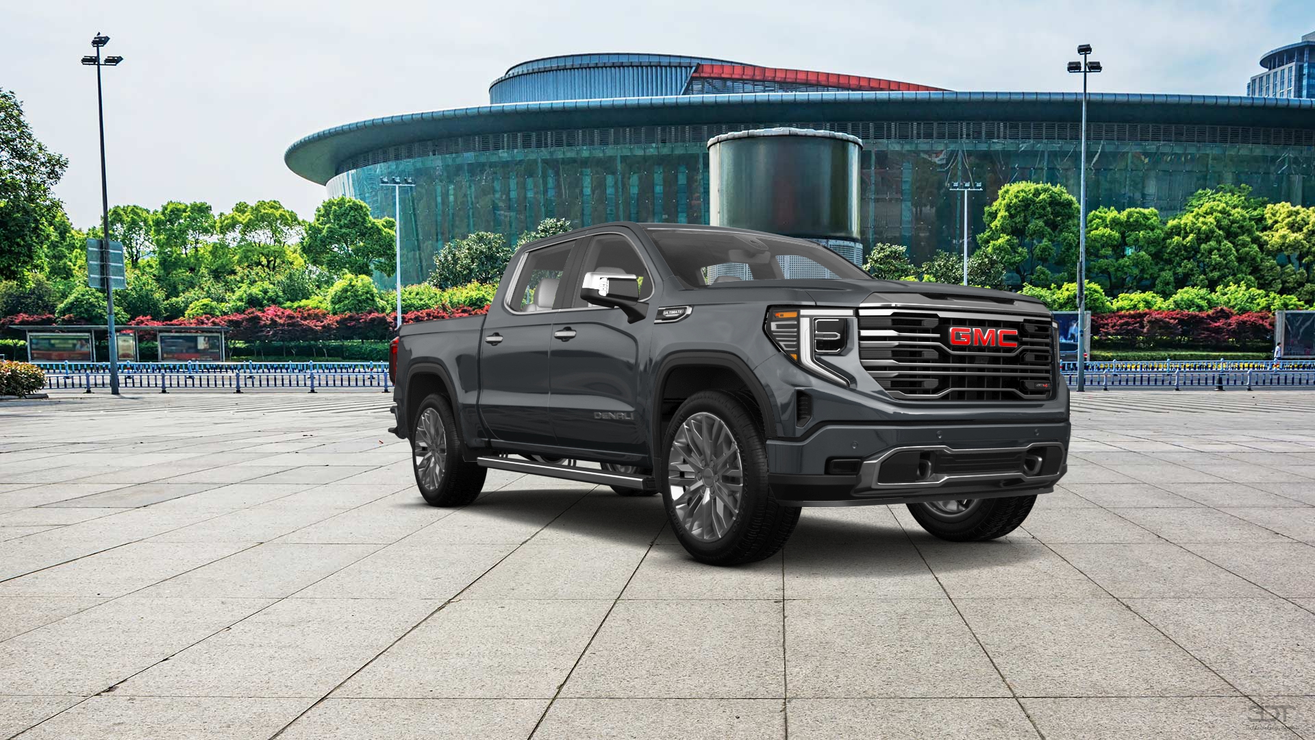 GMC Sierra 1500 Crew Cab 5.8 ft box 4 Door pickup truck 2023 tuning