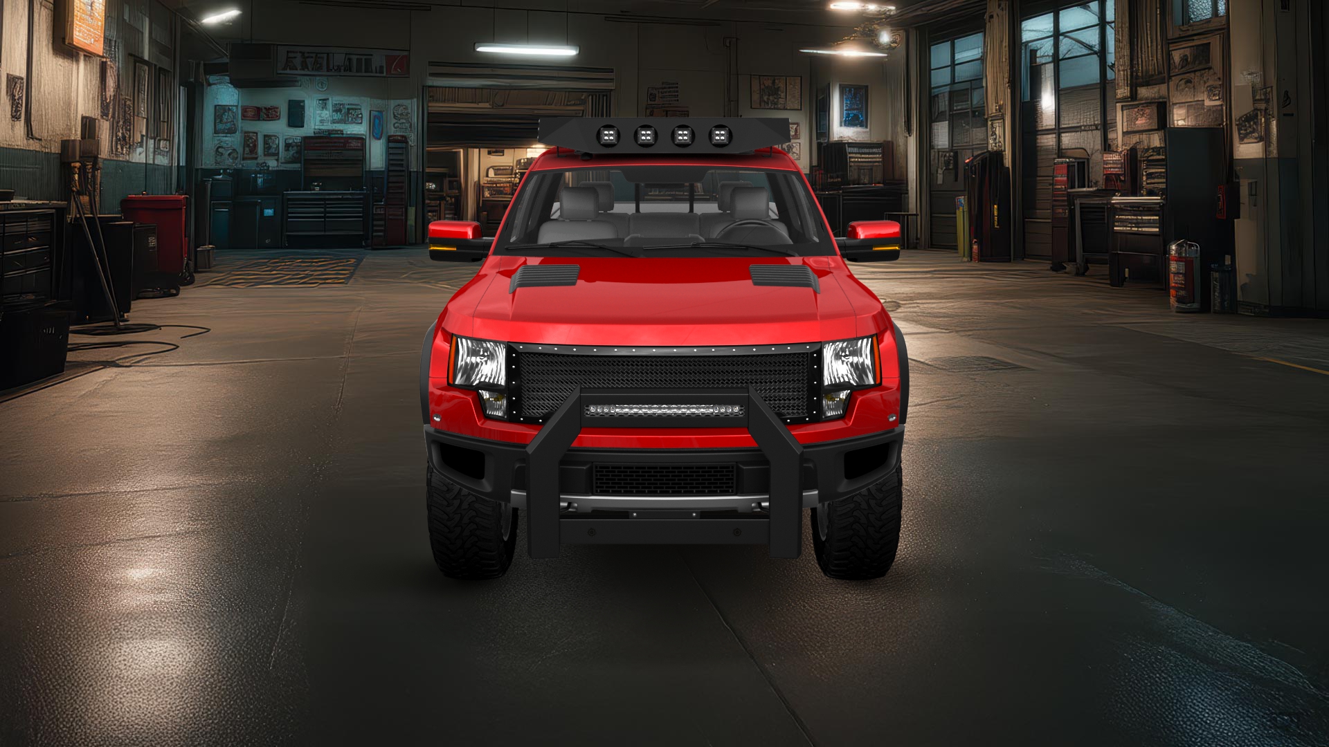 Ford F-150 SVT Raptor 2 Door pickup truck 2010 tuning