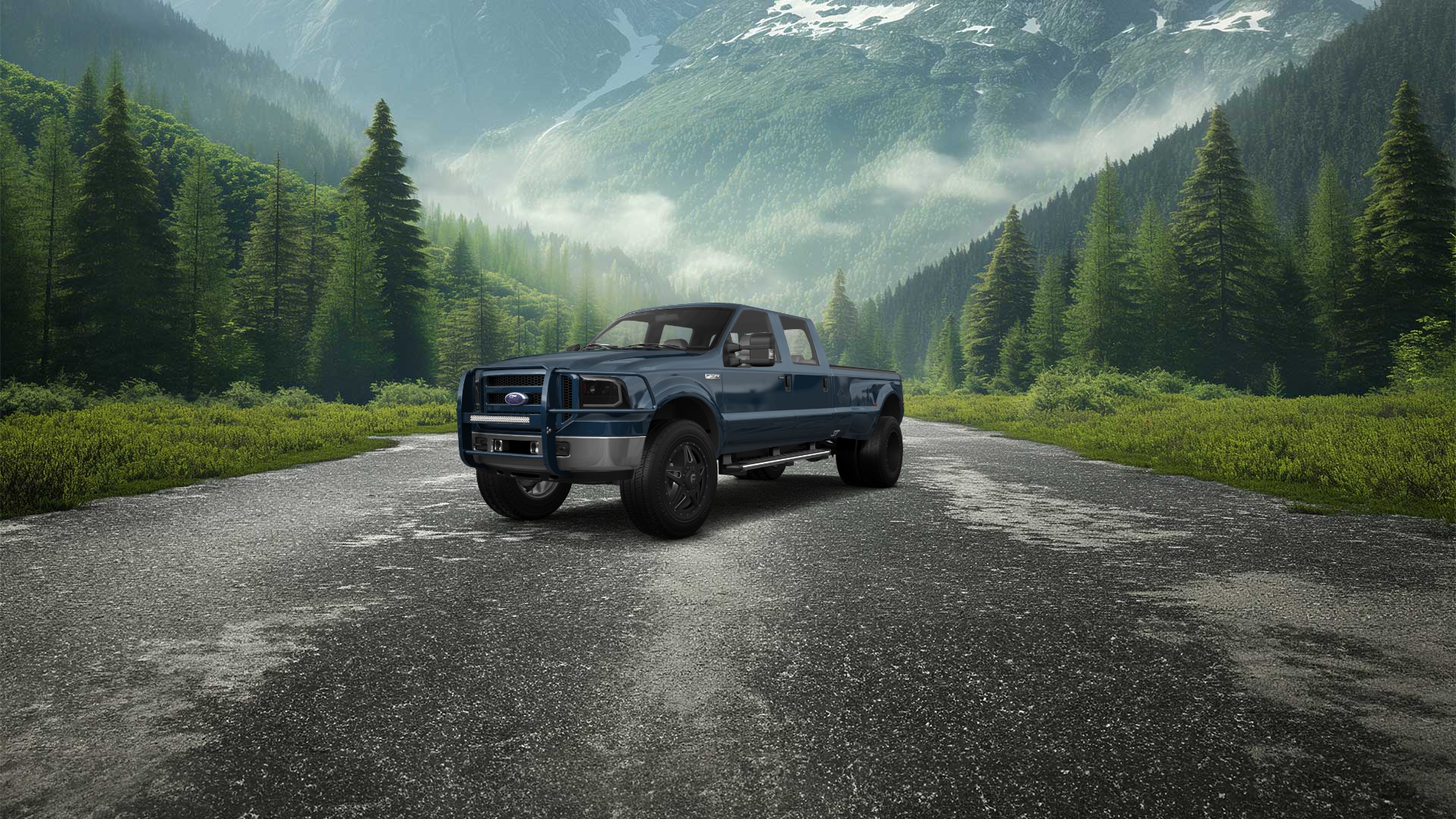 Ford F-350 DRW 4 Door pickup truck 1999