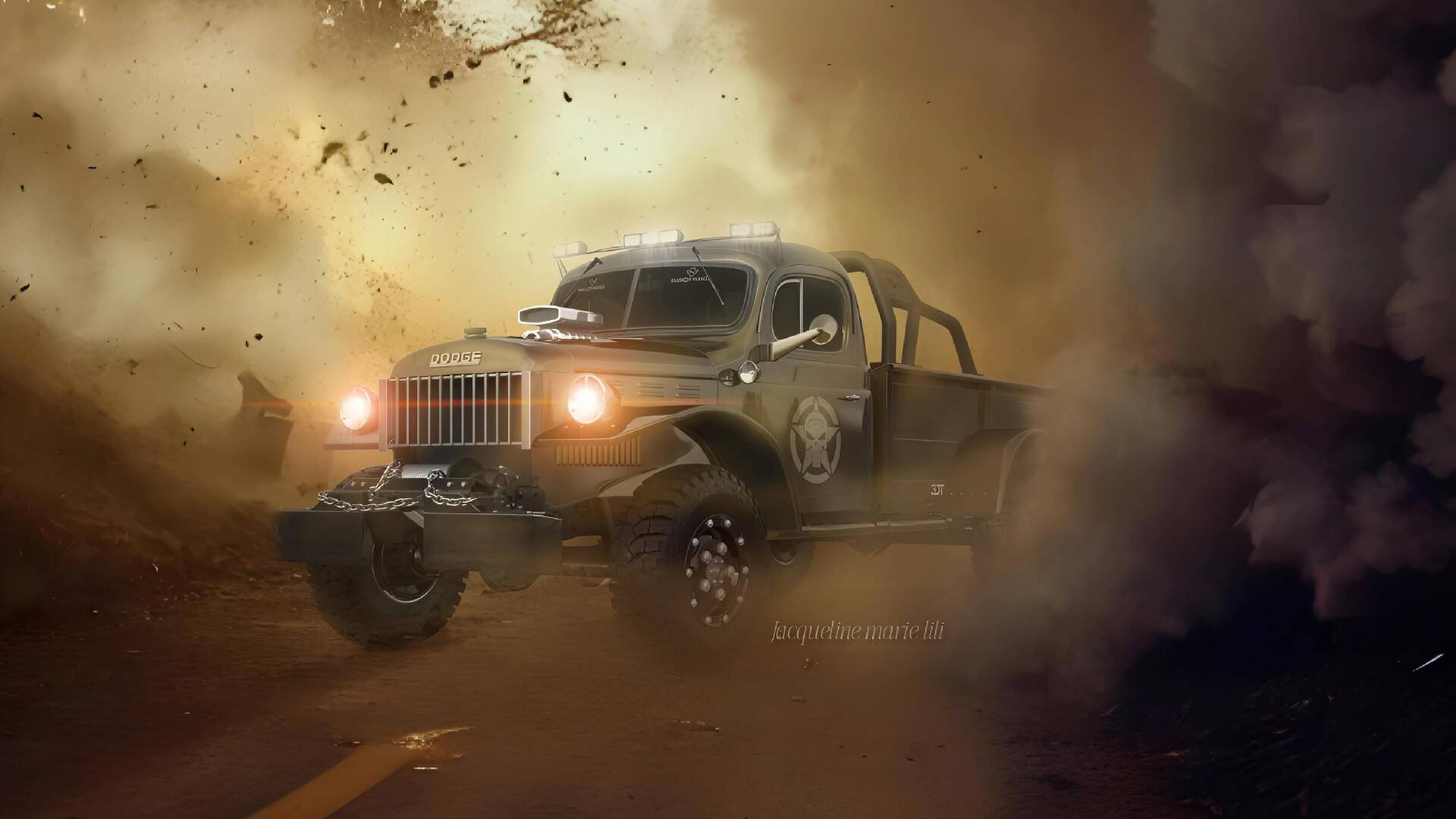 Dodge Power Wagon 2 Door pickup truck 1947