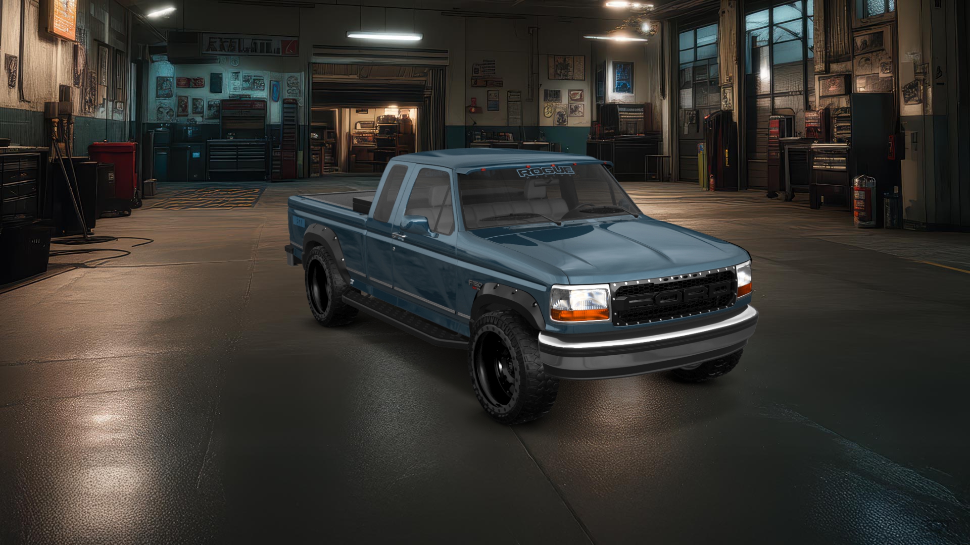 Ford F-150 SuperCab 2 Door pickup truck 1993 tuning