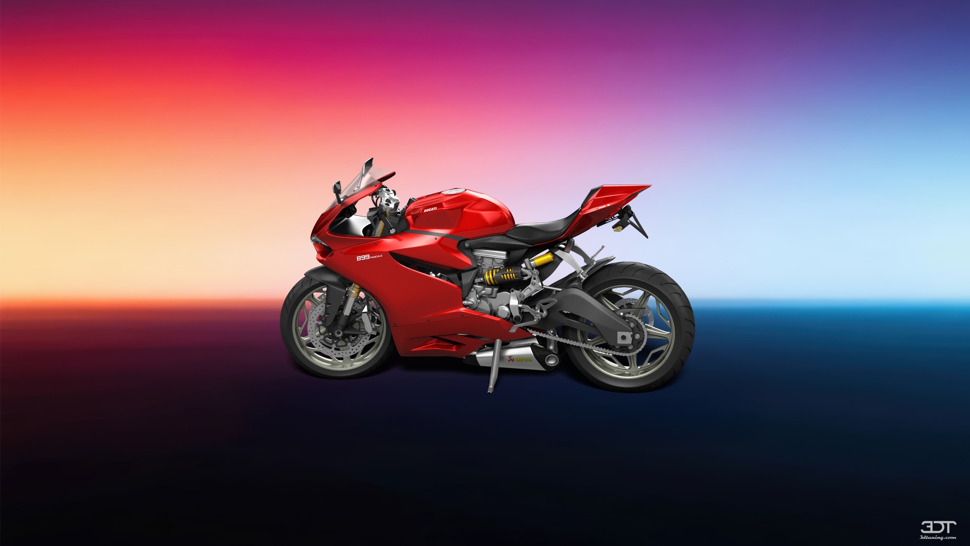 Ducati 899 Panigale Sport Bike 2015 tuning