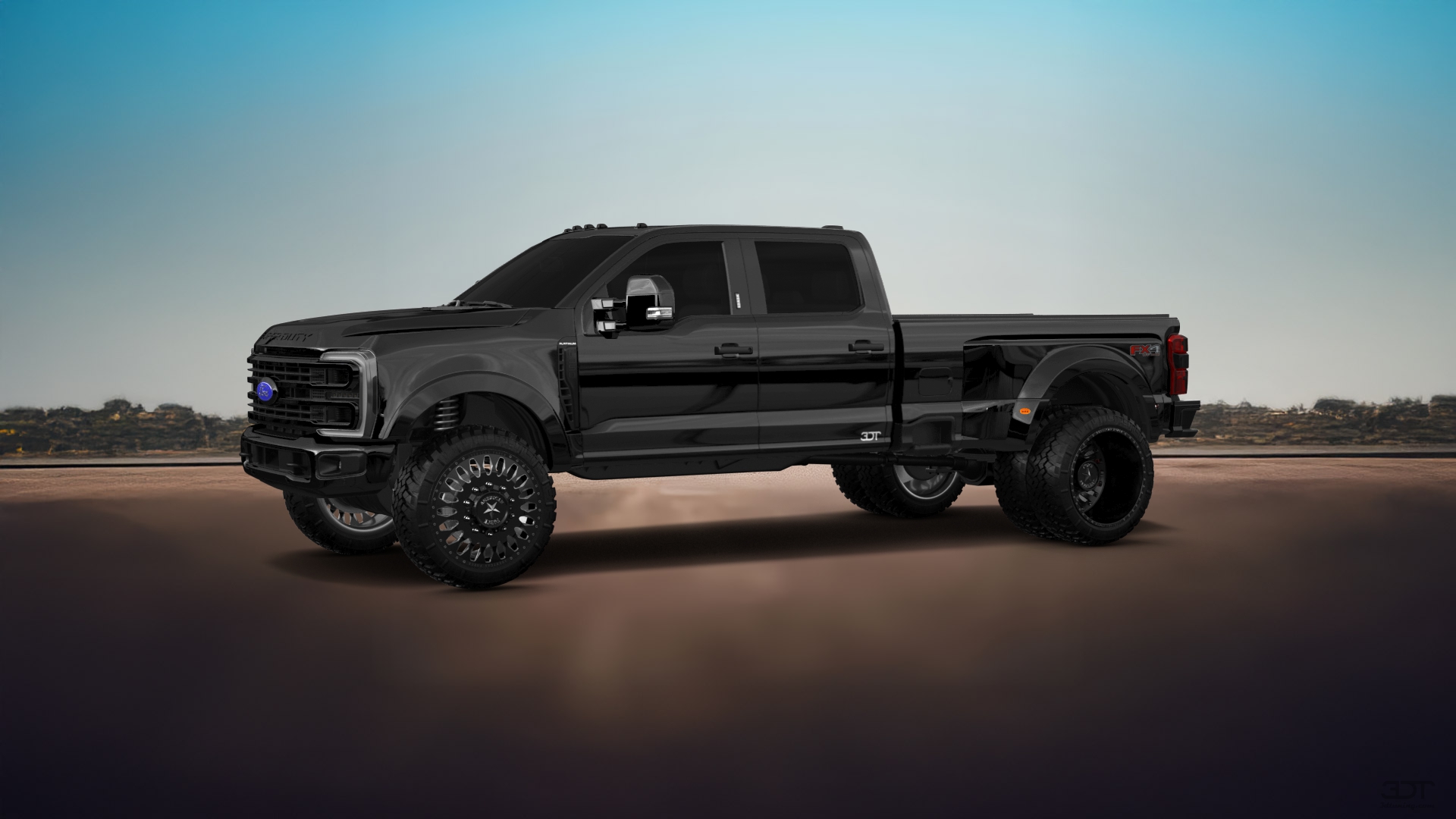 Ford F-350 DRW Crew Cab 4 Door pickup truck 2023 tuning
